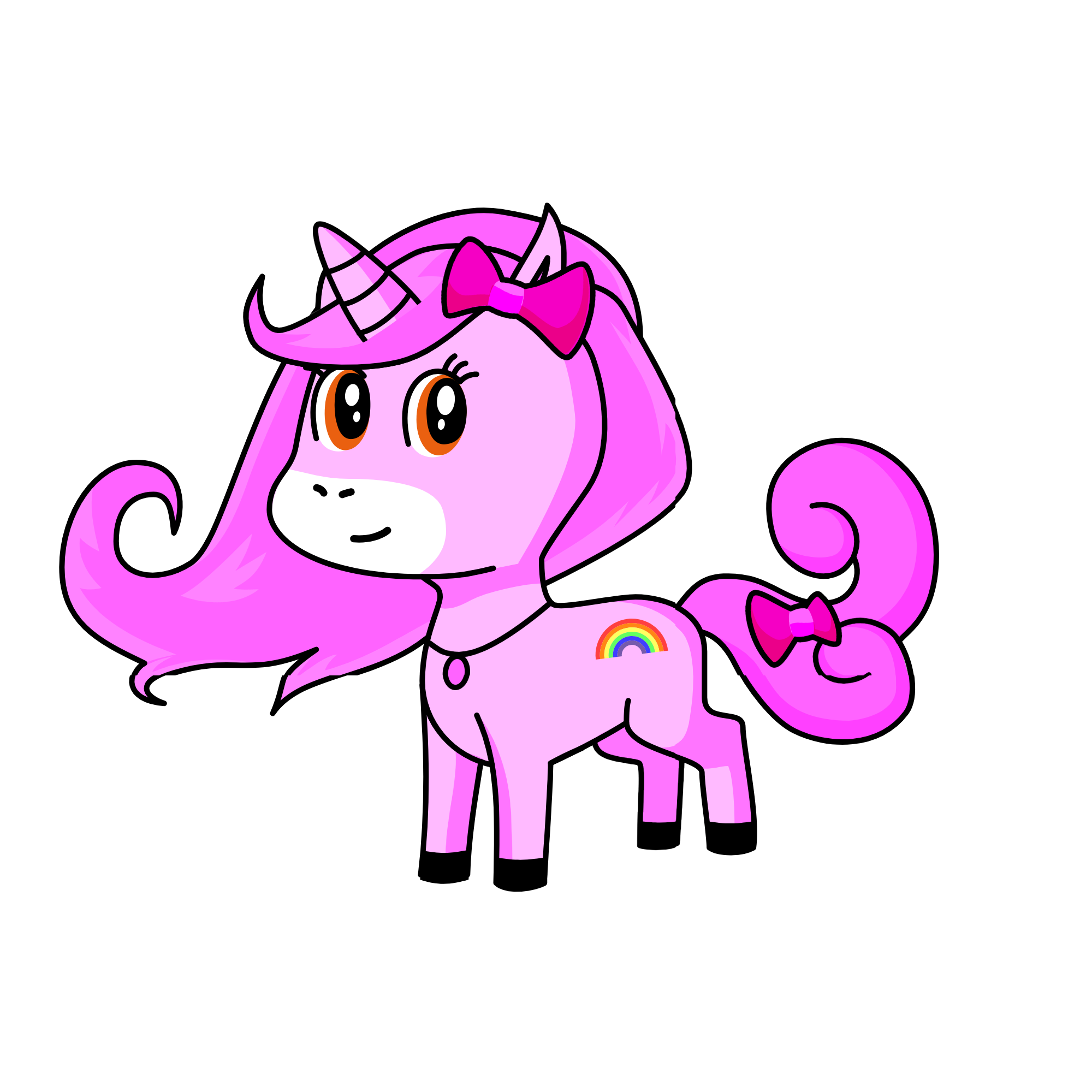 kawaii chan, the unicorn