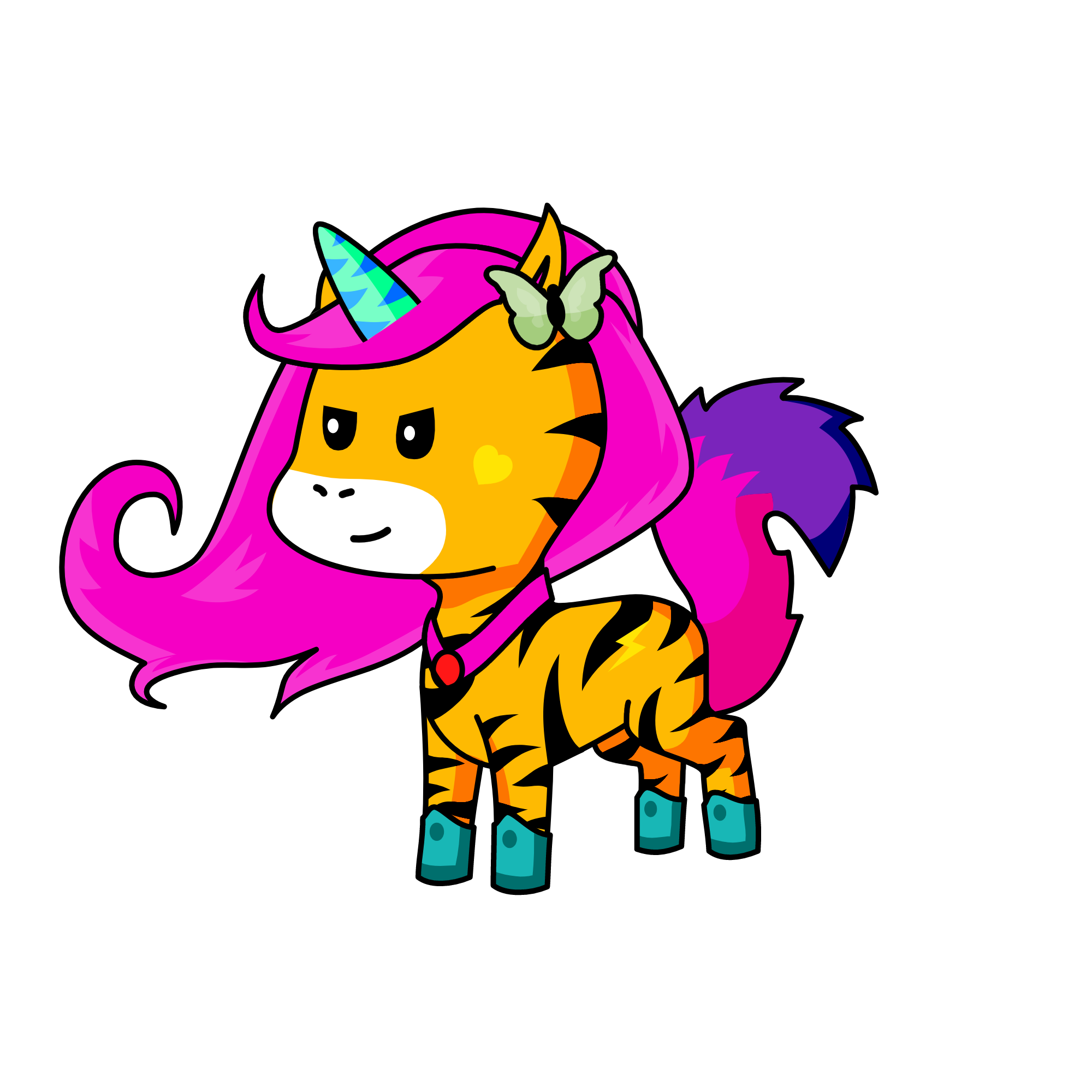 A Z, the unicorn