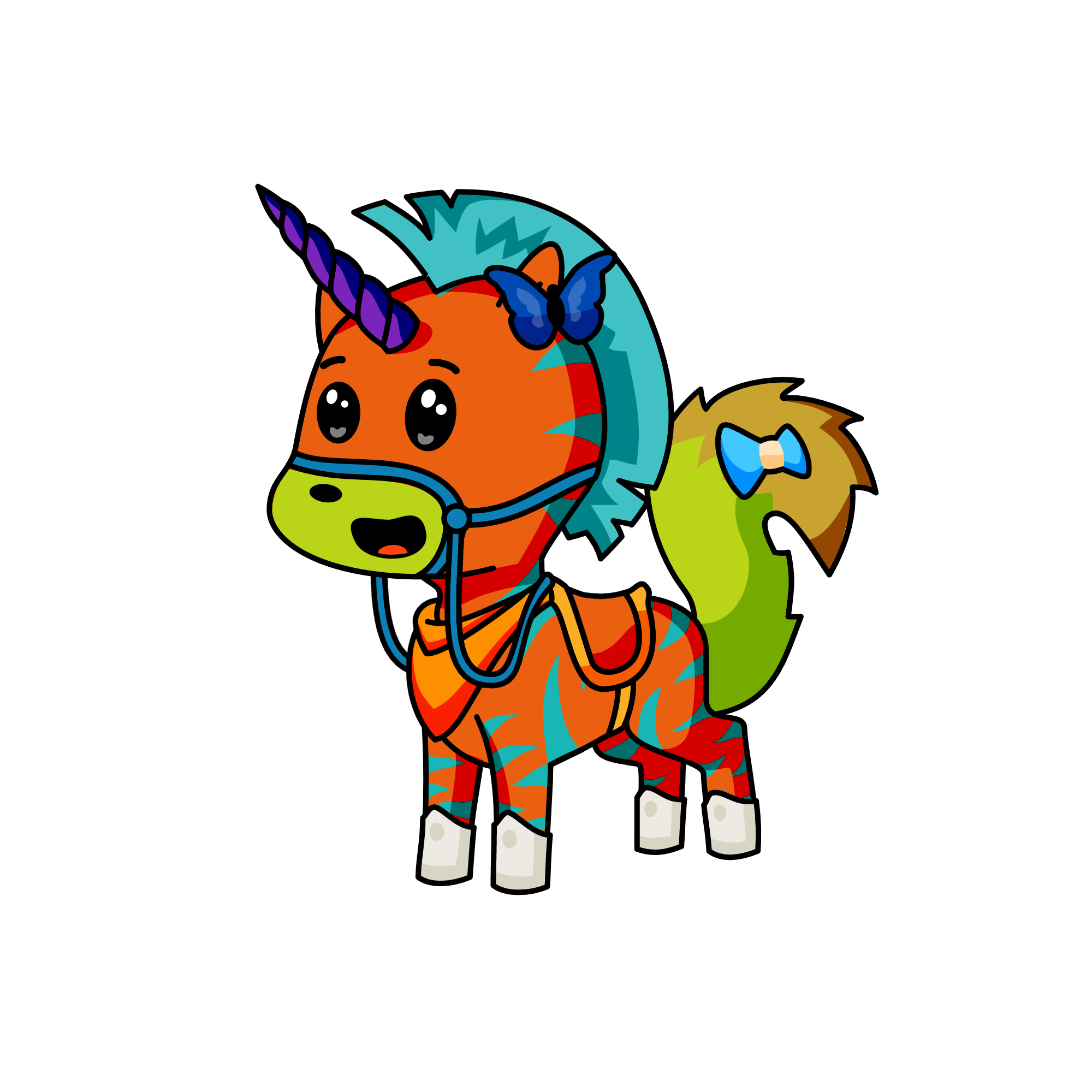 Cupcake, the unicorn