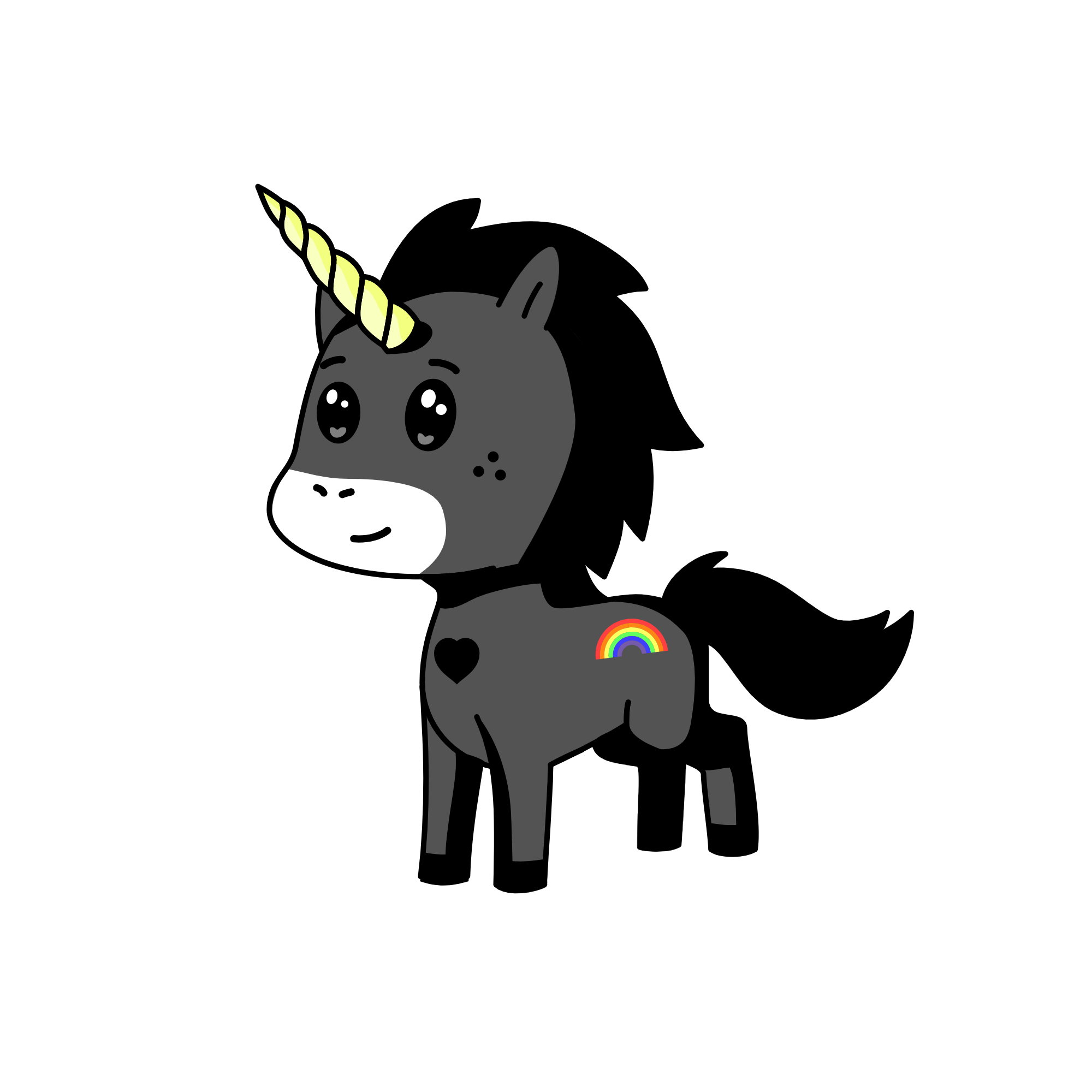 Maddi, the unicorn