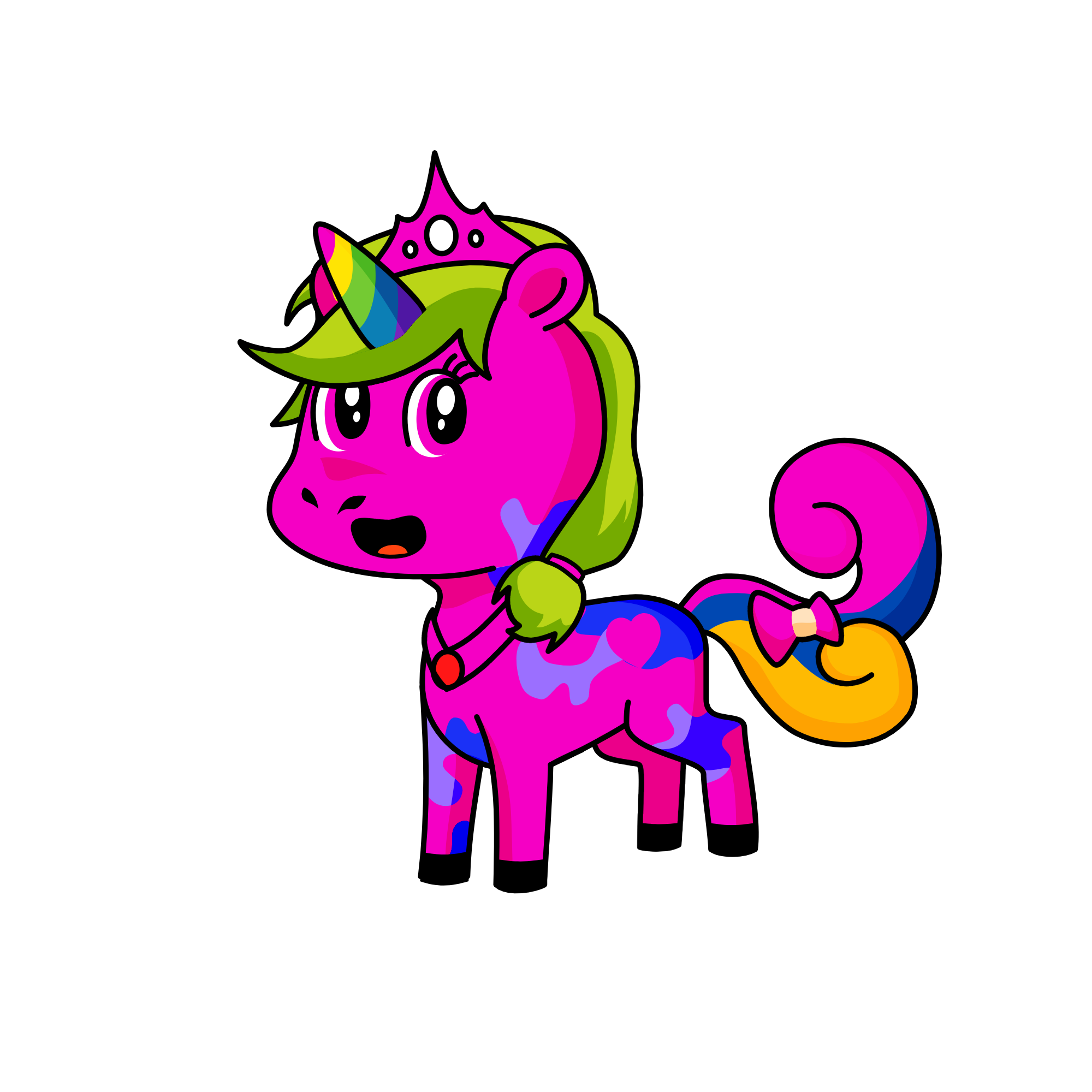 cut baby, the unicorn