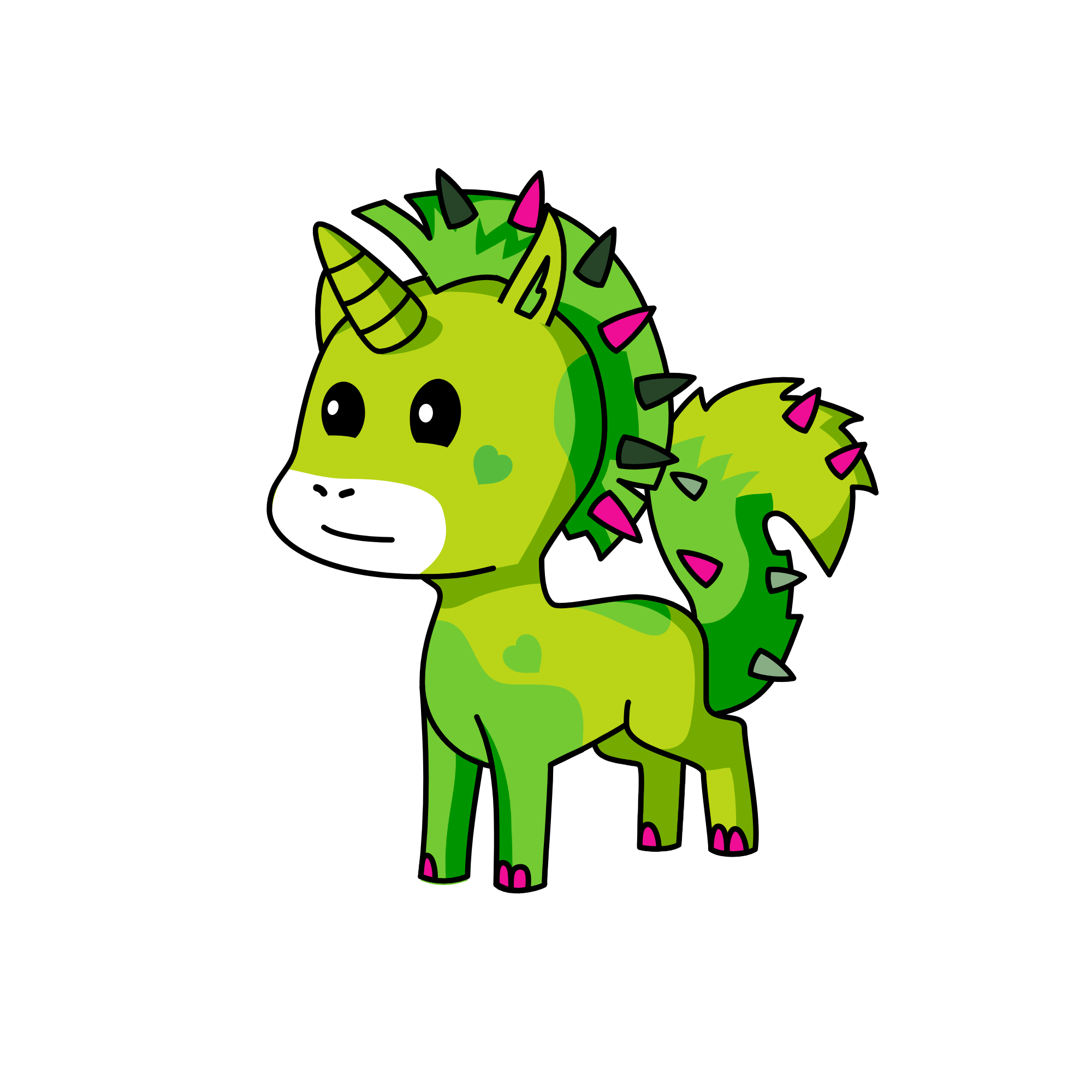 spike apple, the unicorn