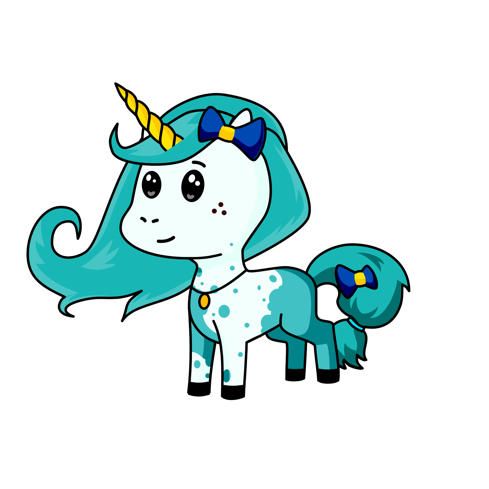 Sky, the unicorn