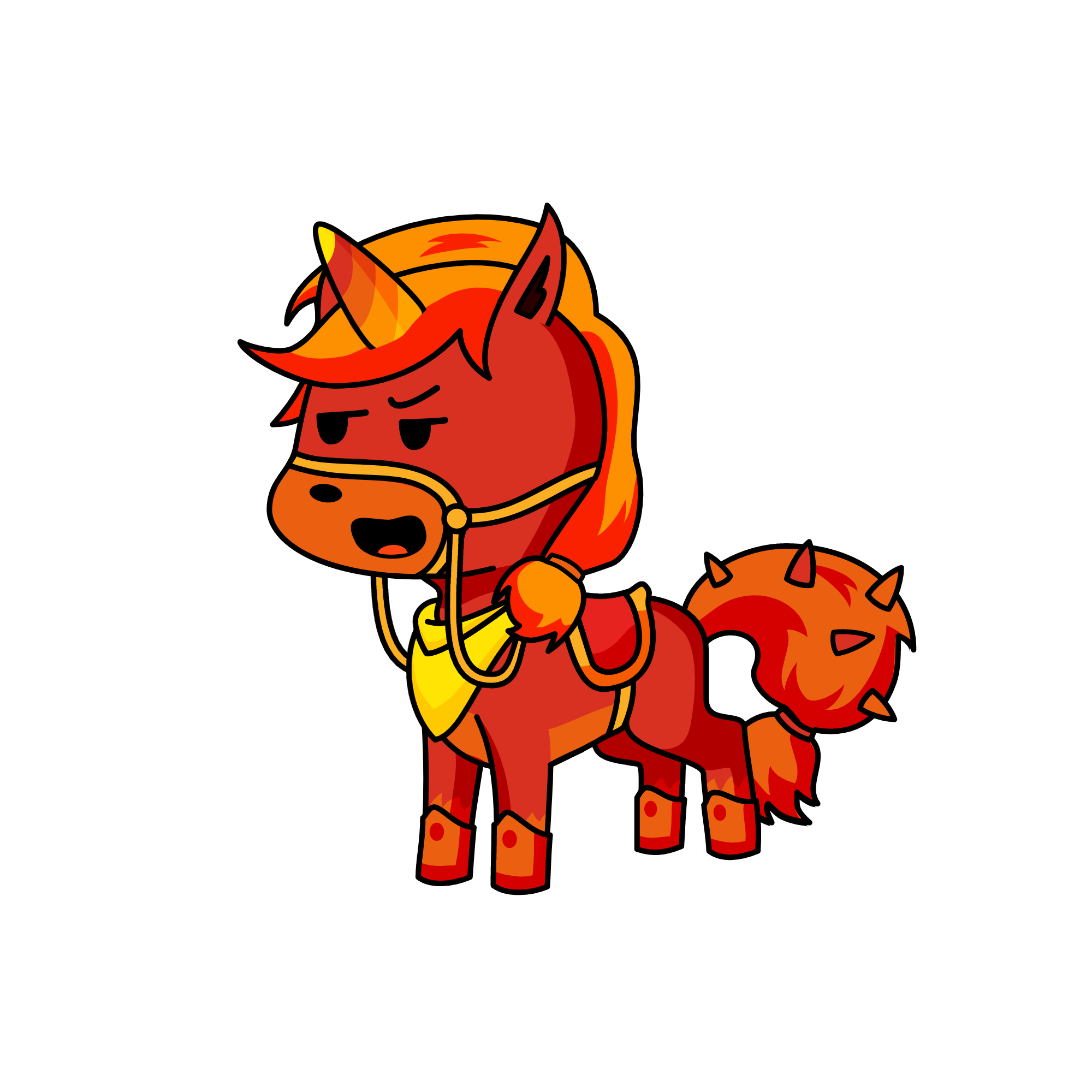 fire, the unicorn
