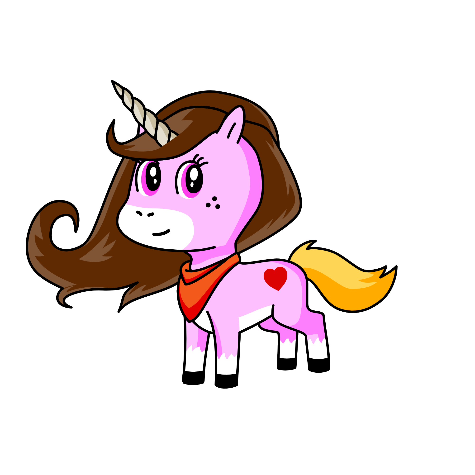 d'res, the unicorn