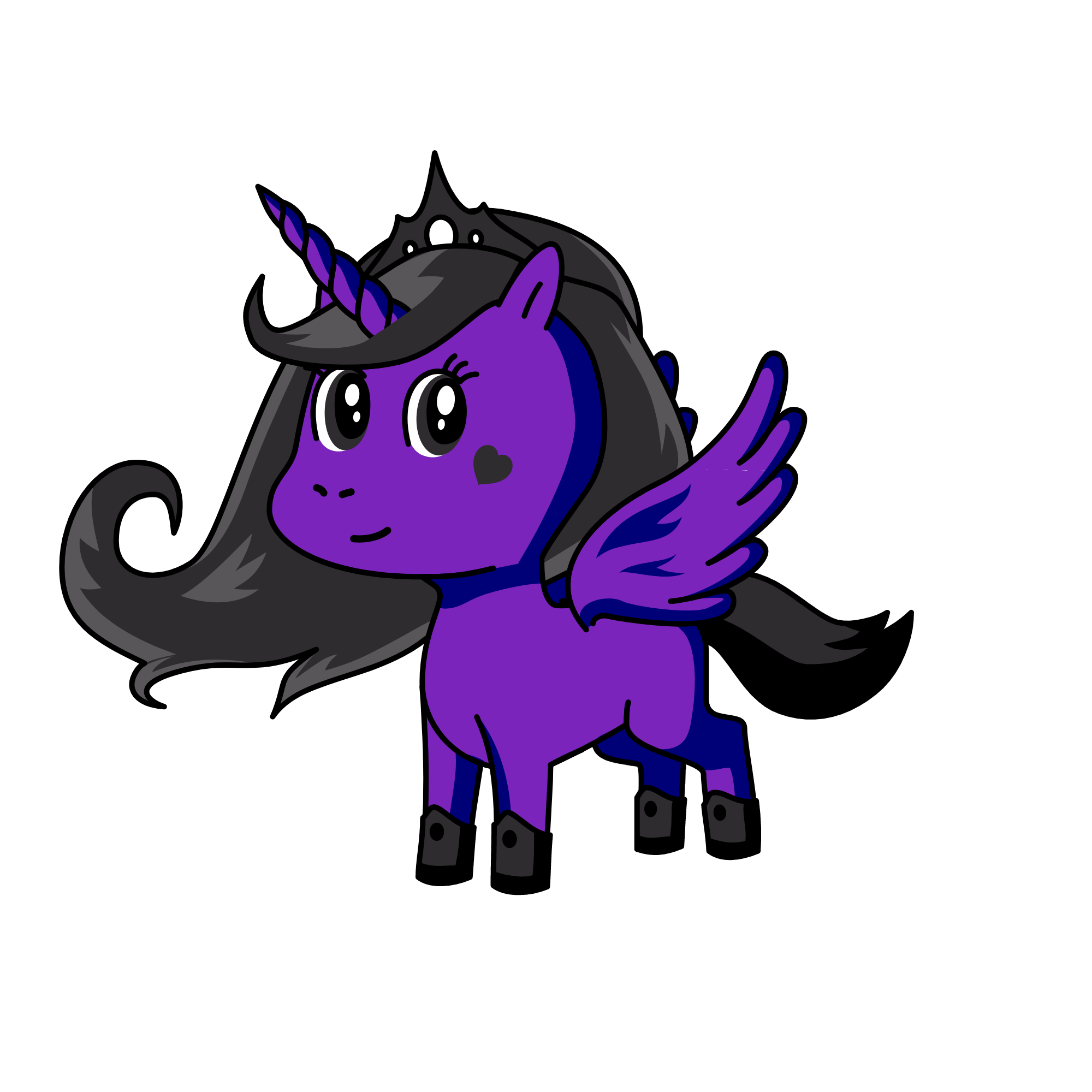 Queen Of Moon, the unicorn