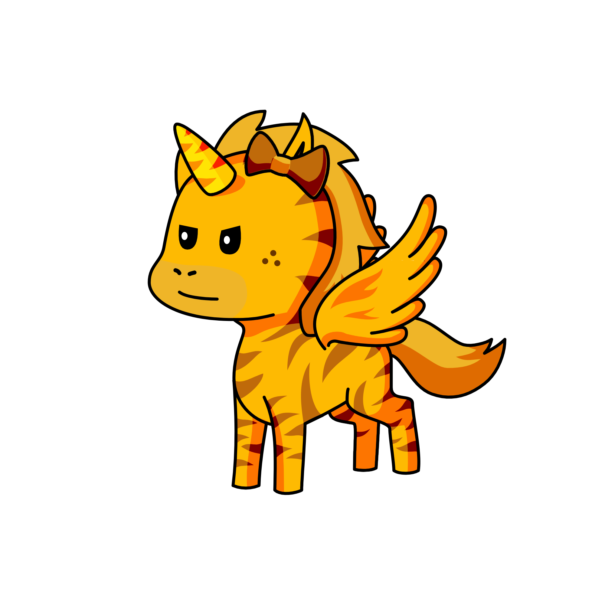 Bramble, the unicorn