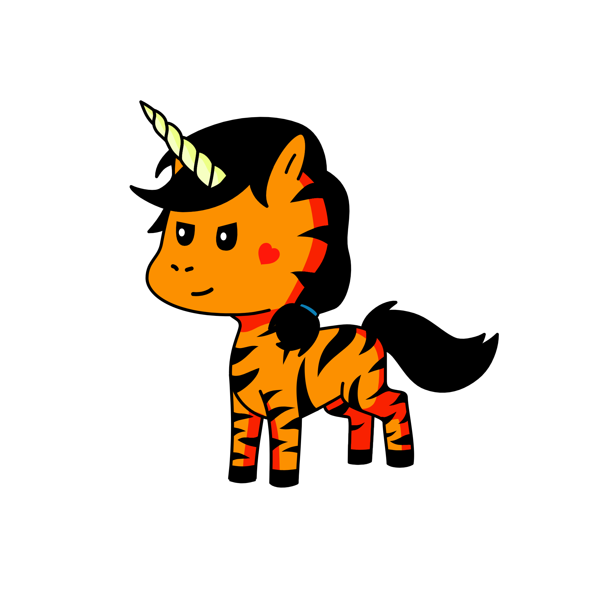 Tigress, the unicorn