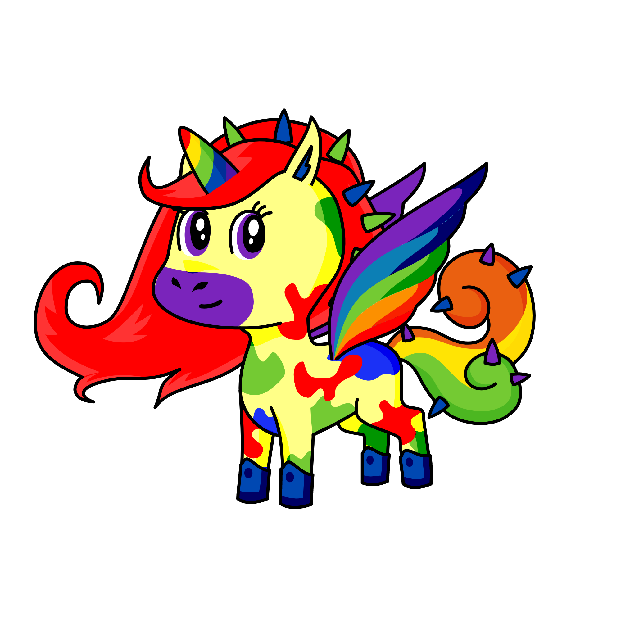Sunbow, the unicorn