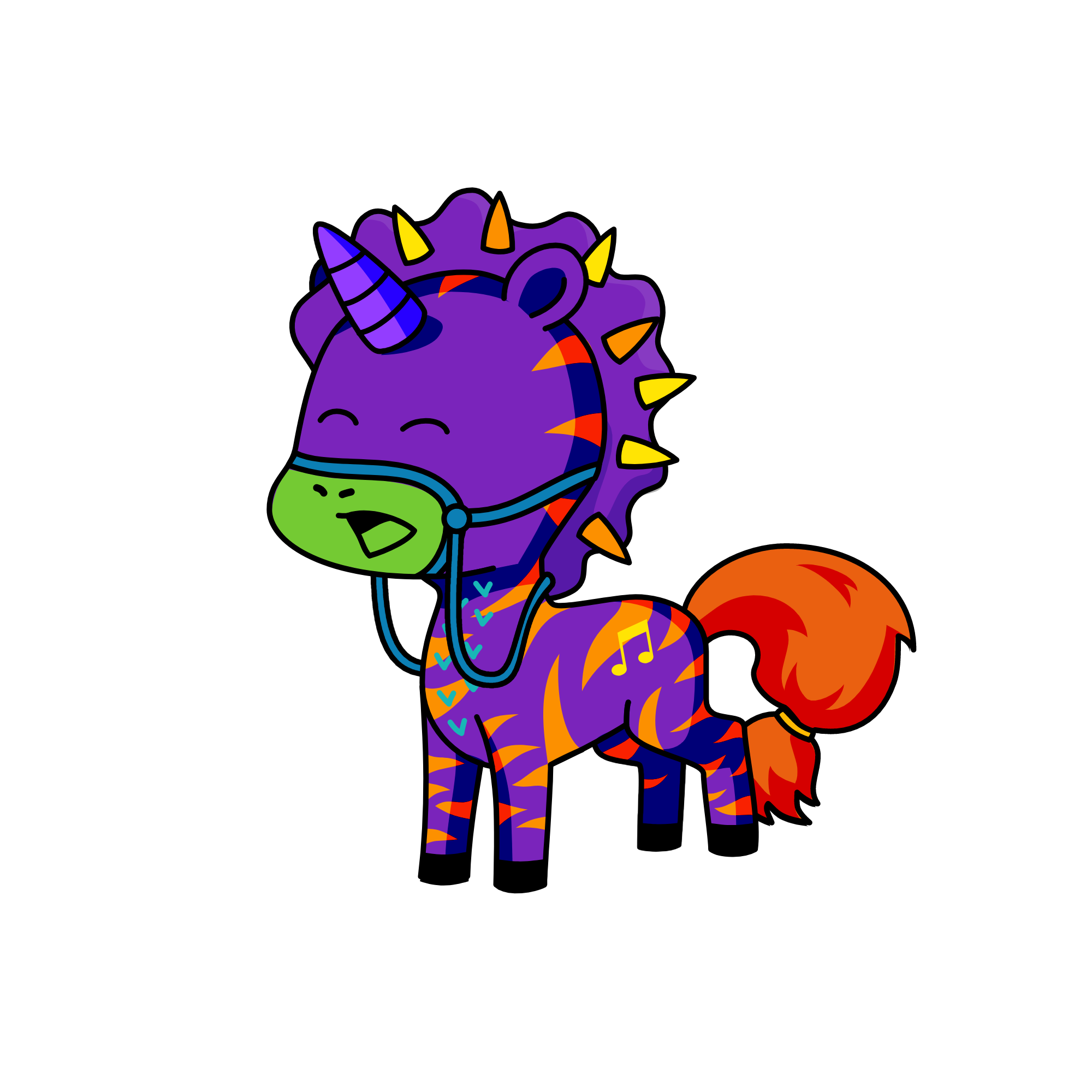 j, the unicorn