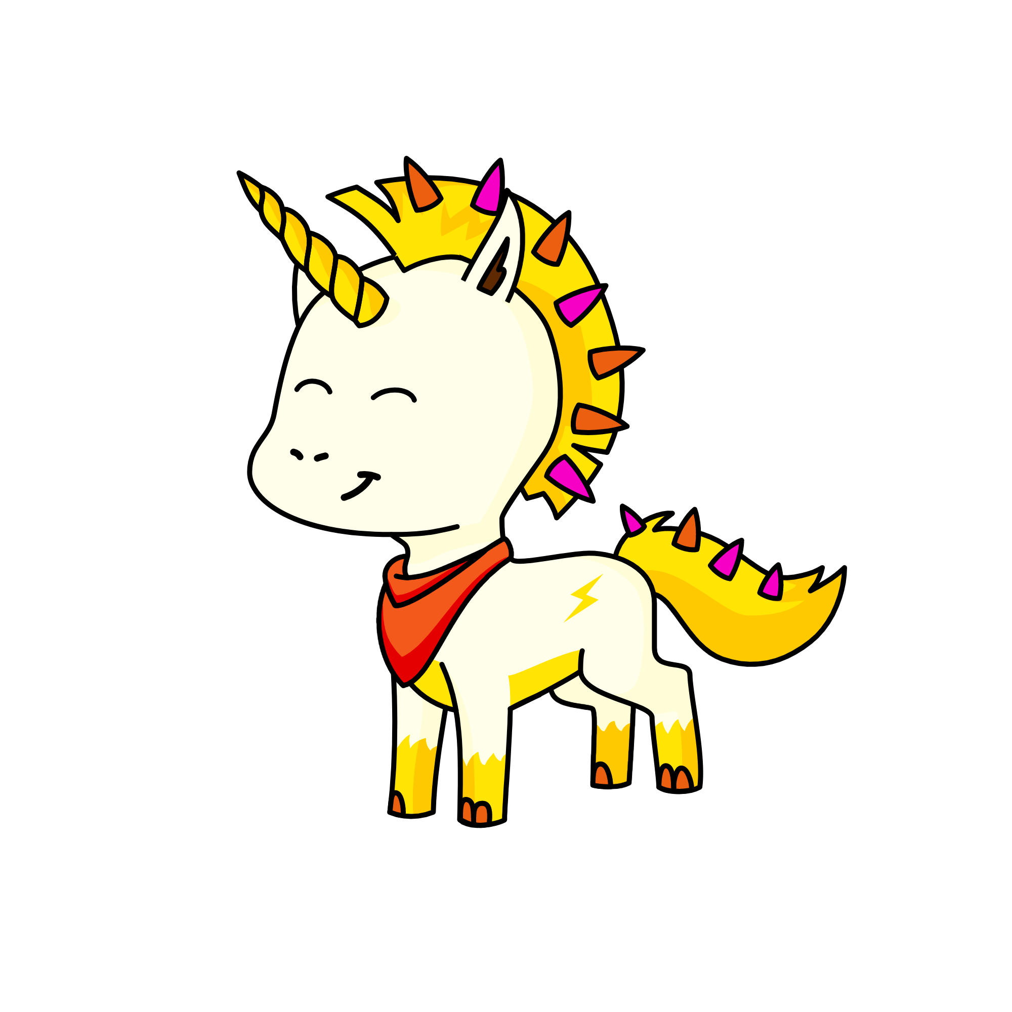 spike, the unicorn