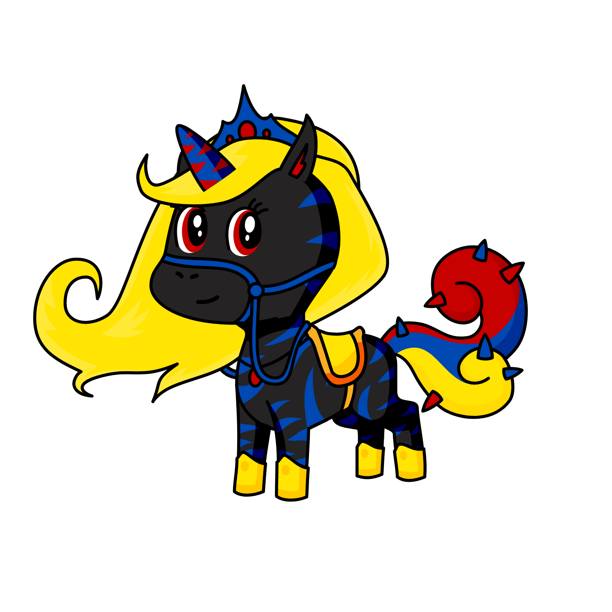 Queen of Mean, the unicorn