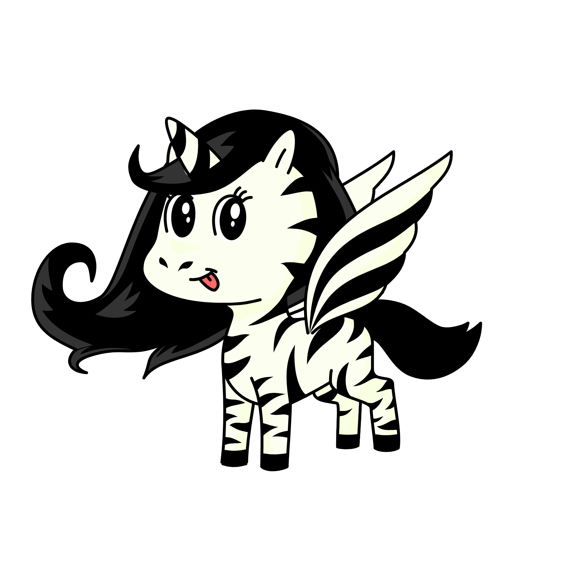 Zebra, the unicorn