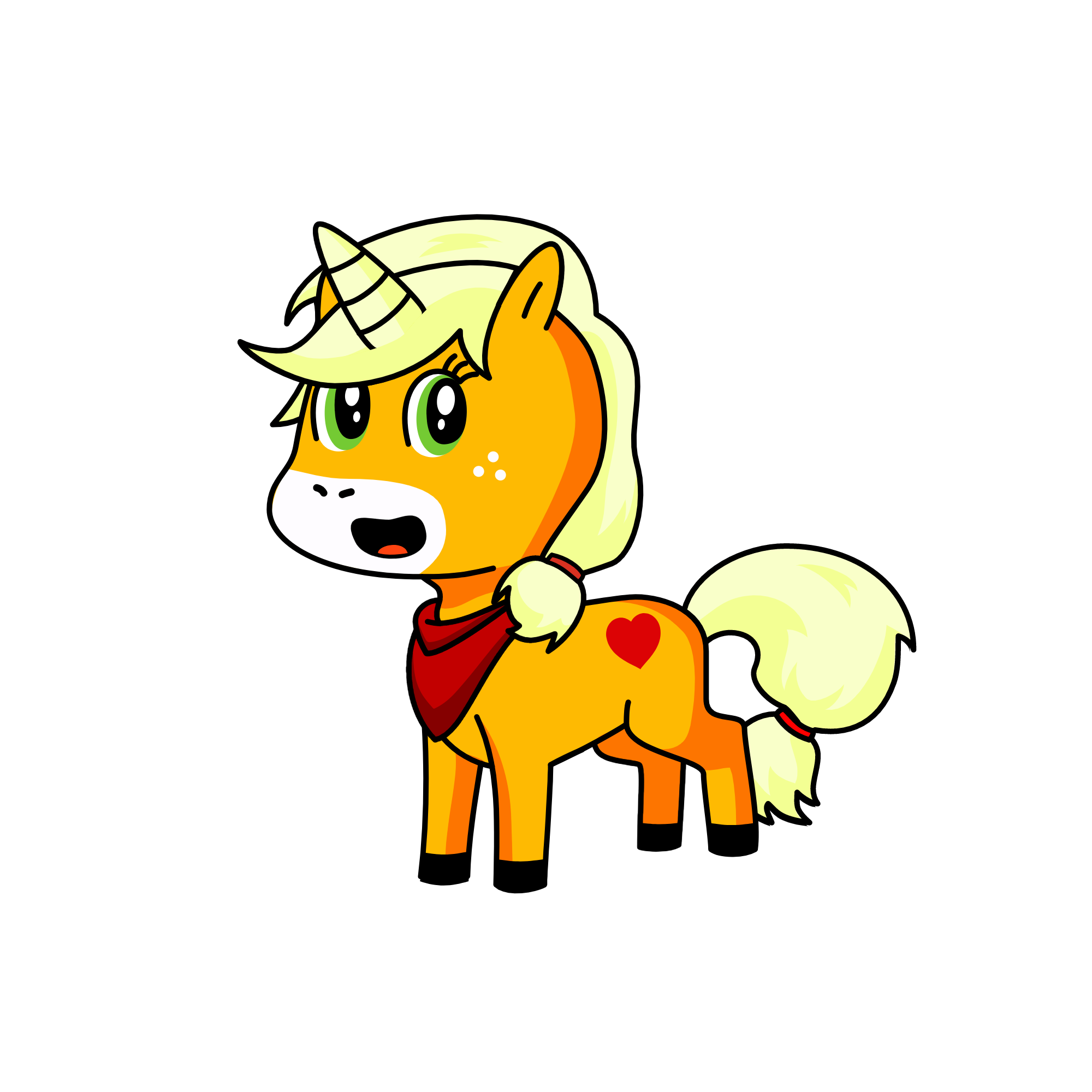 Apple Jack, the unicorn