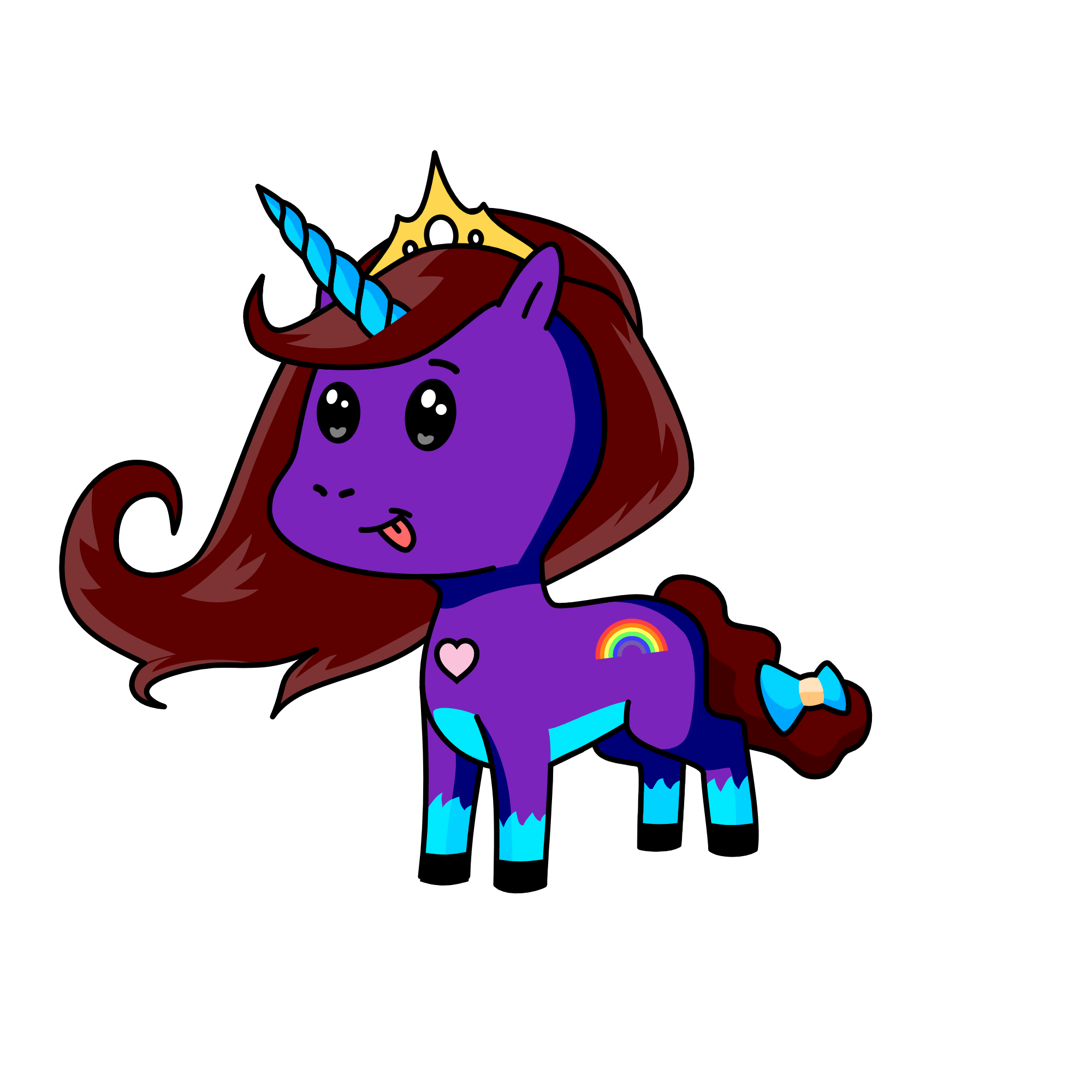 Celesti, the unicorn