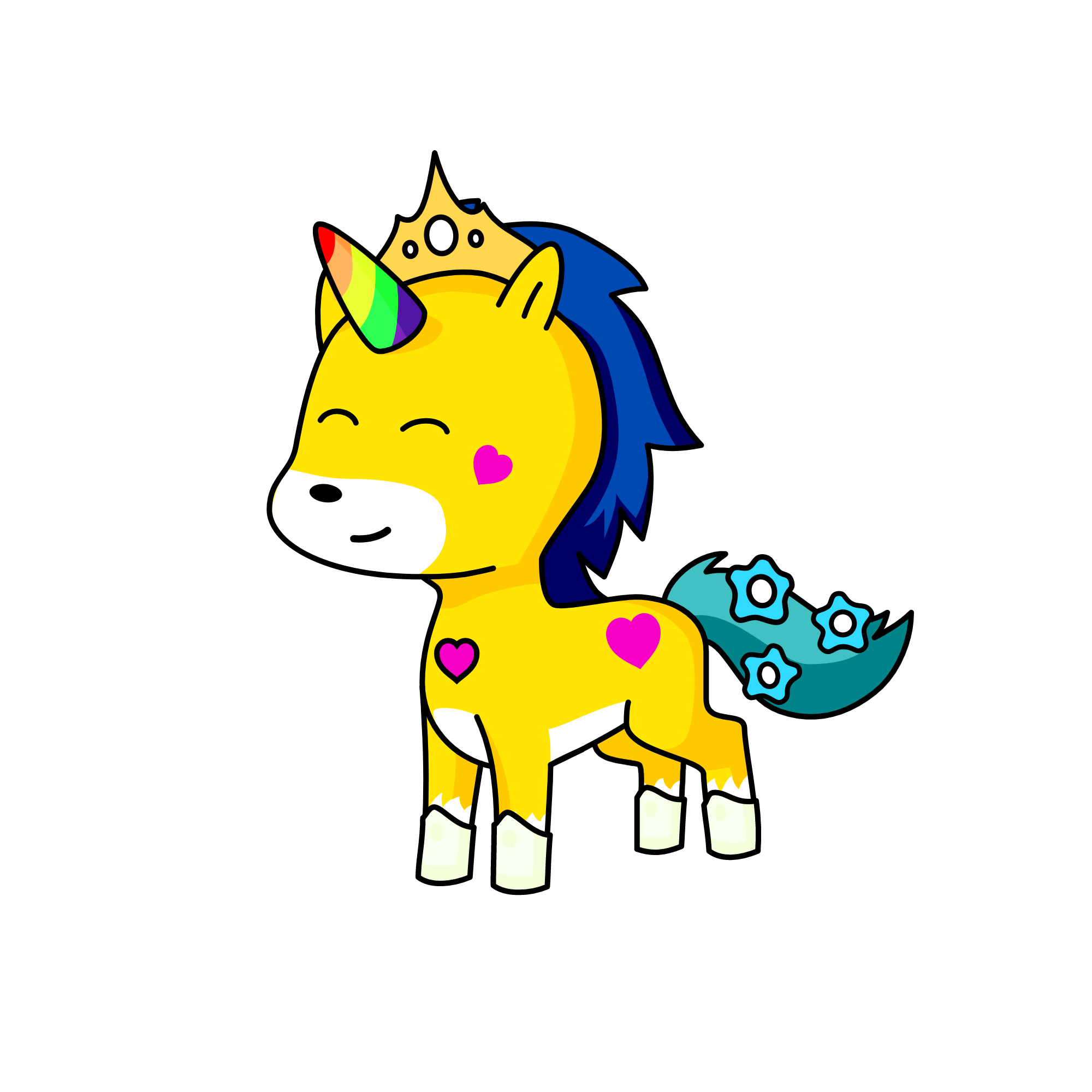 Cornflake, the unicorn