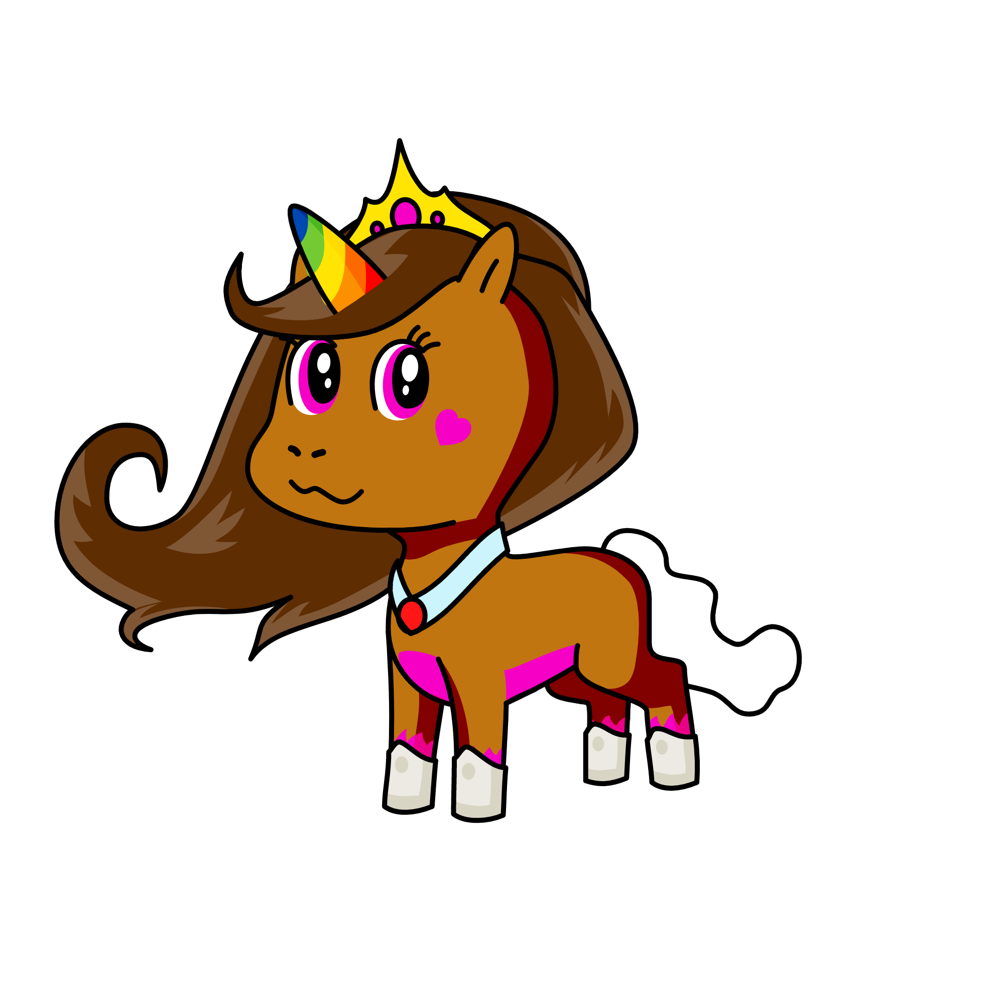 princess pinky, the unicorn