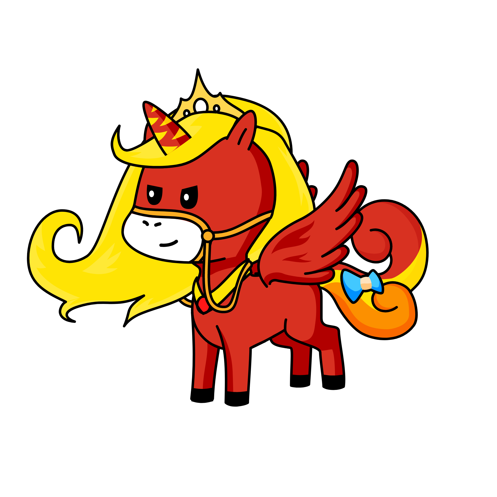 Fire, the unicorn