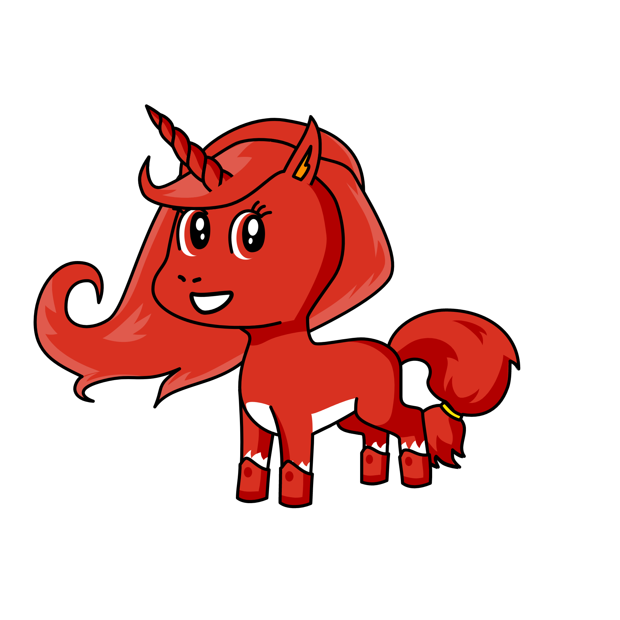 rose 🌹 , the unicorn