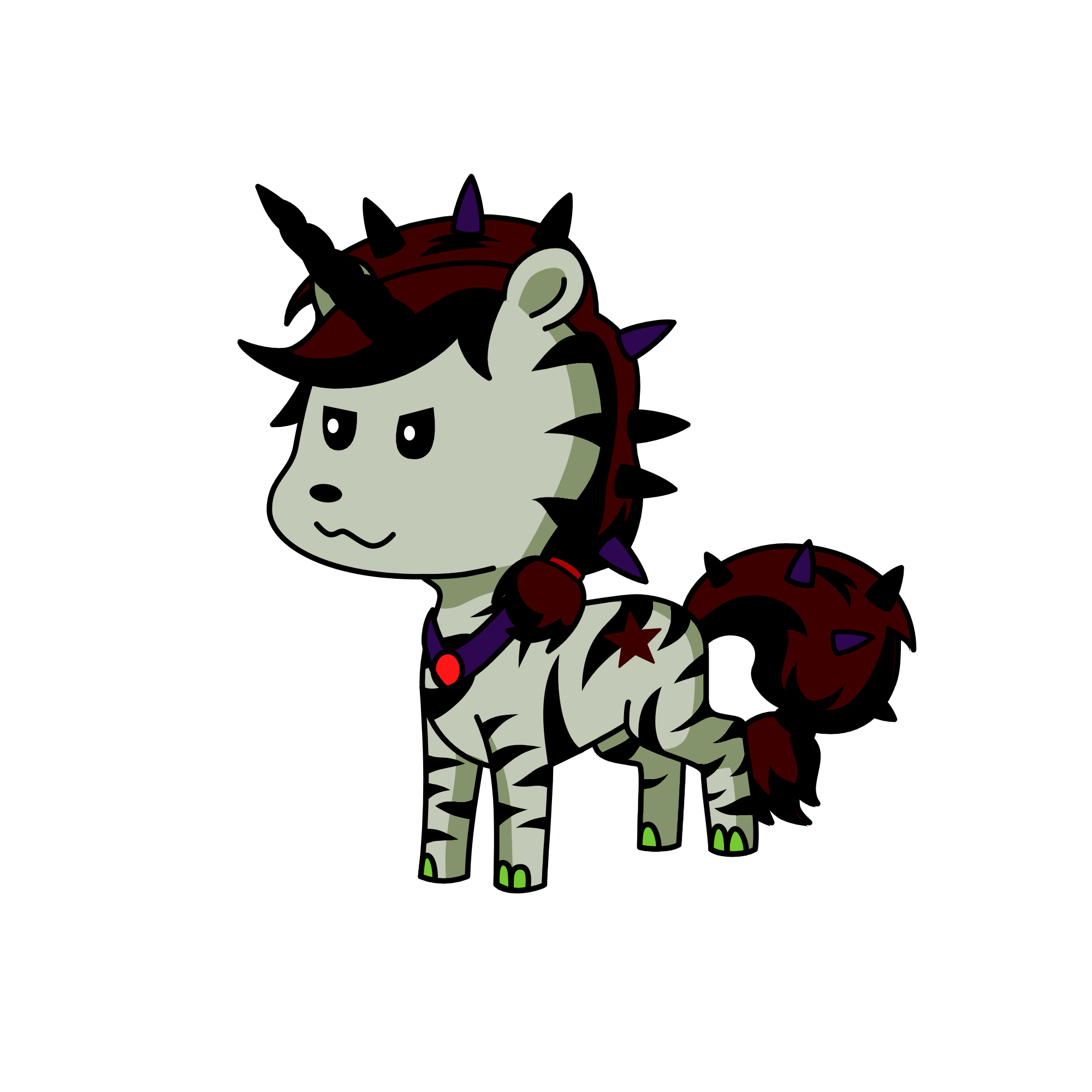vampire-corn betrayer o blood, the unicorn