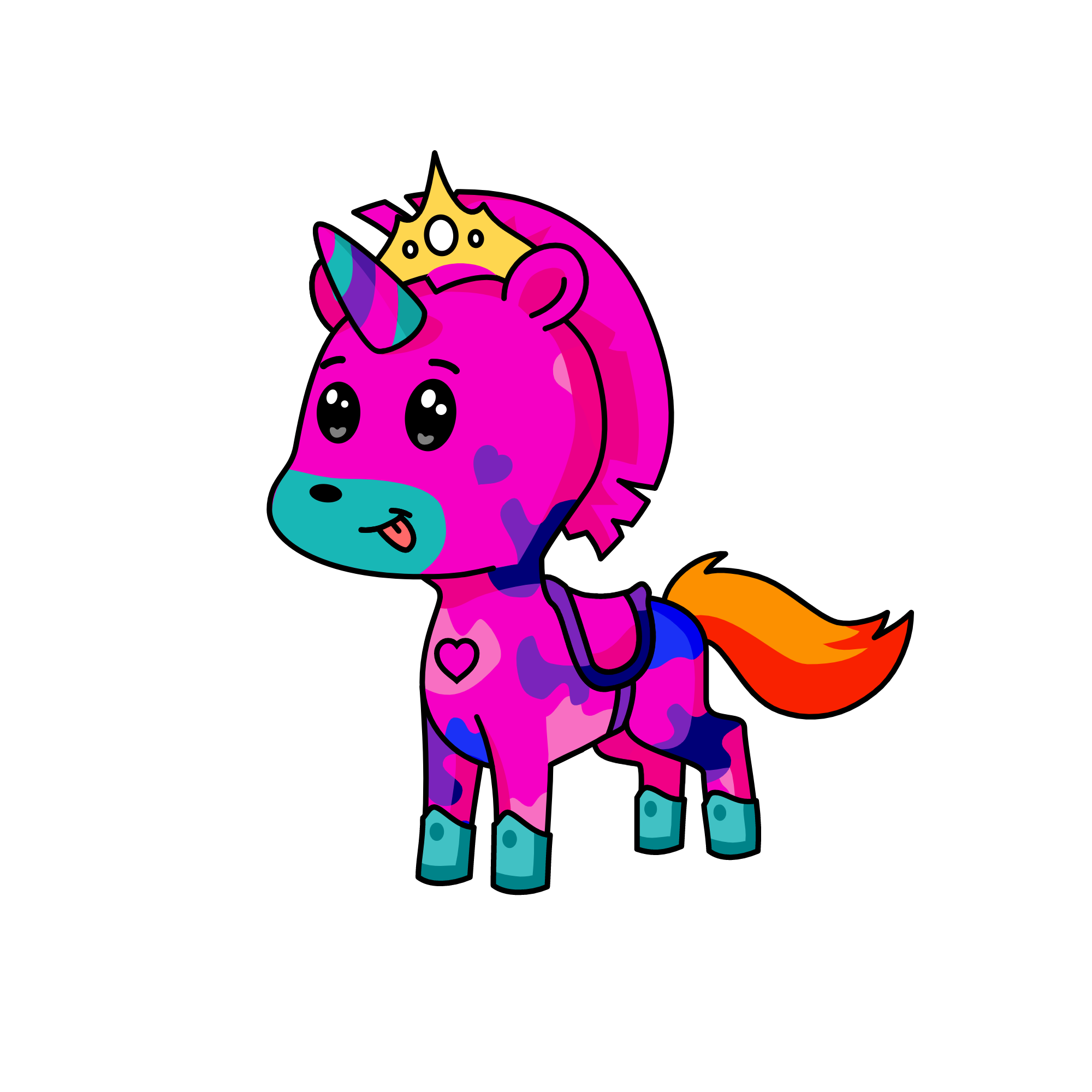 Rose, the unicorn