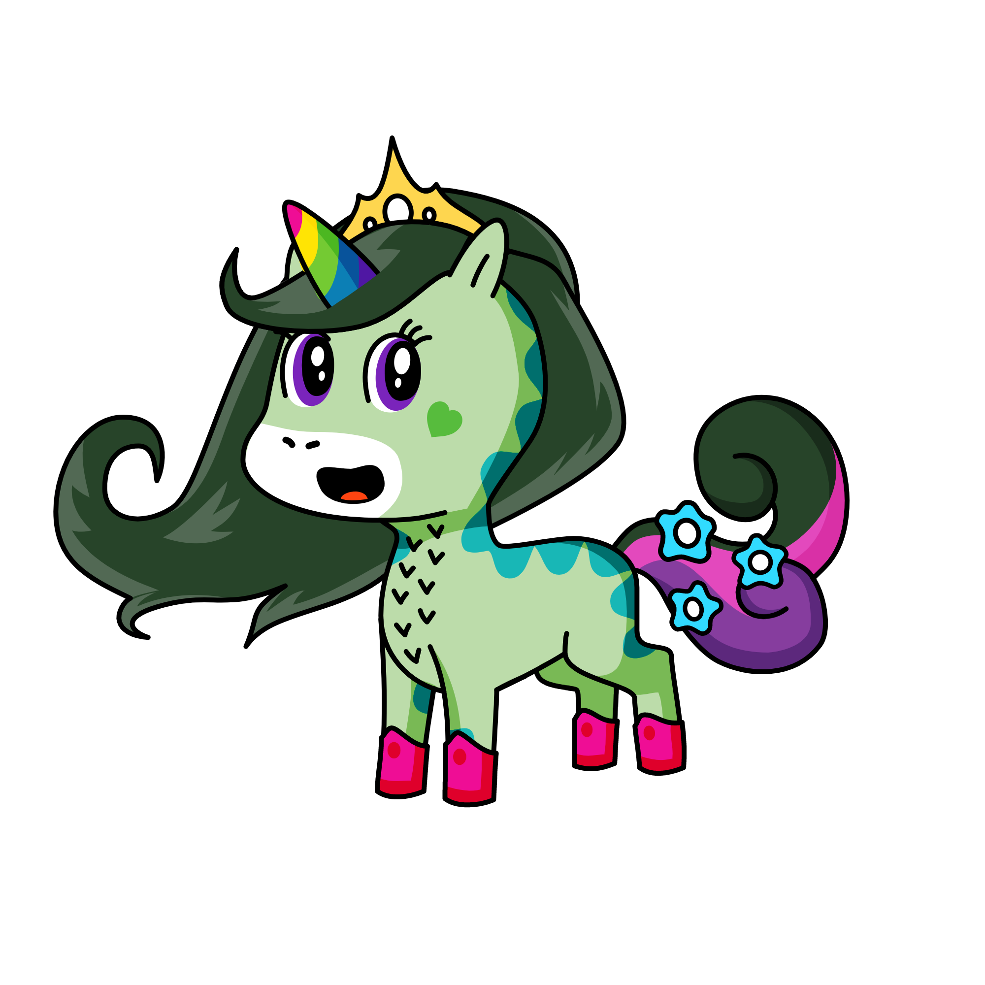 puteri cici, the unicorn