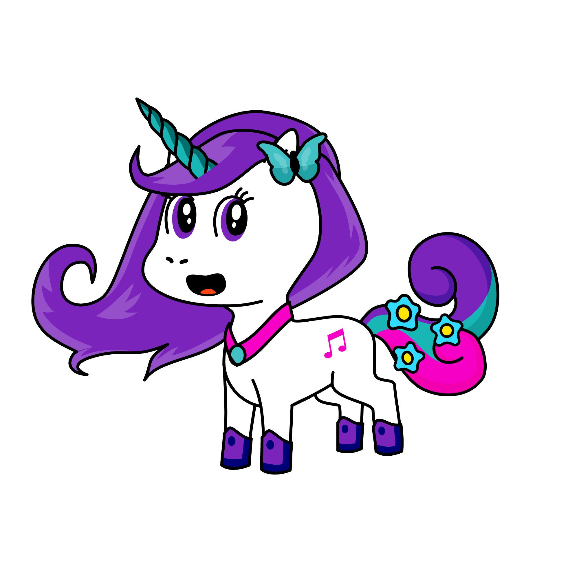Paula, the unicorn