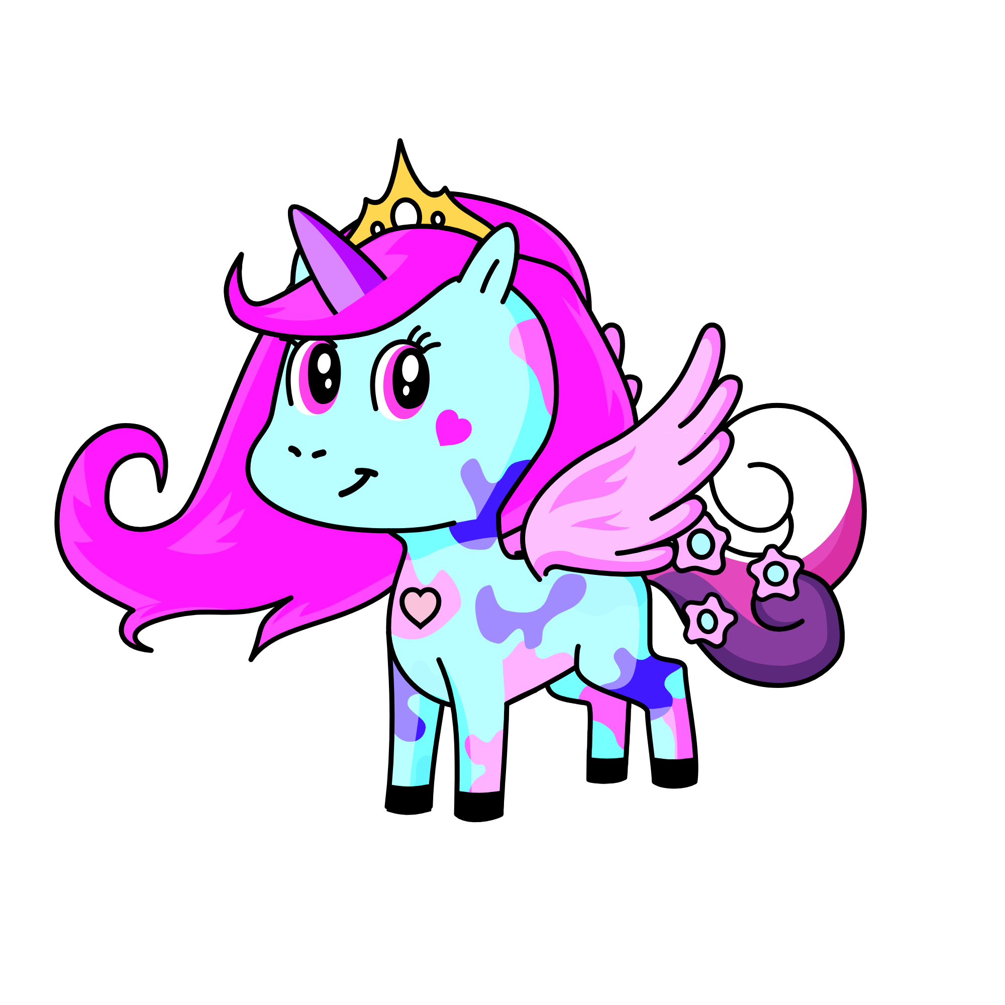 princess pastel, the unicorn