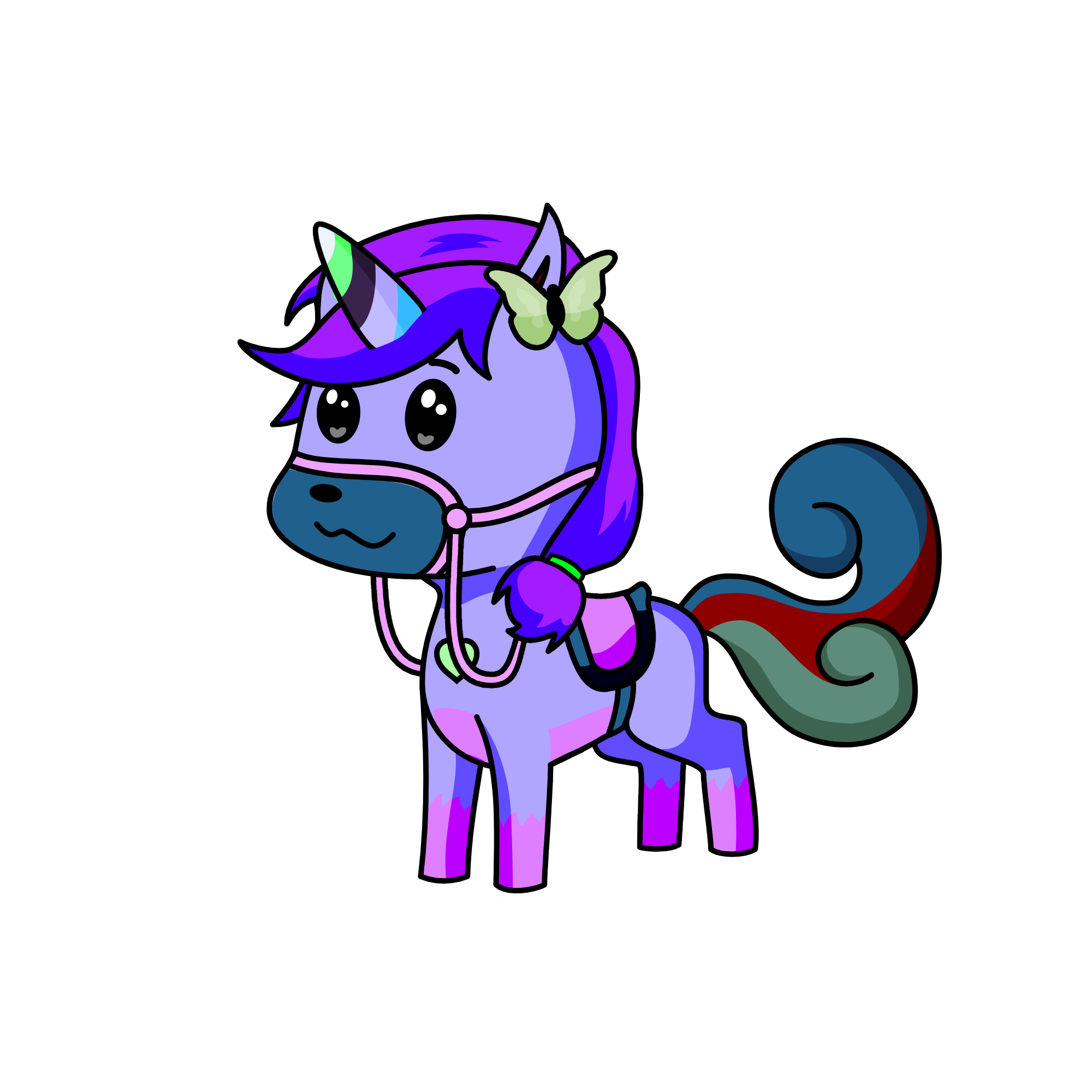 fluffy, the unicorn