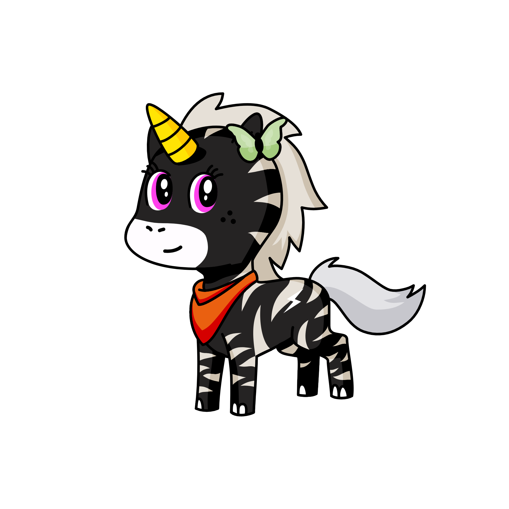 Zee, the unicorn