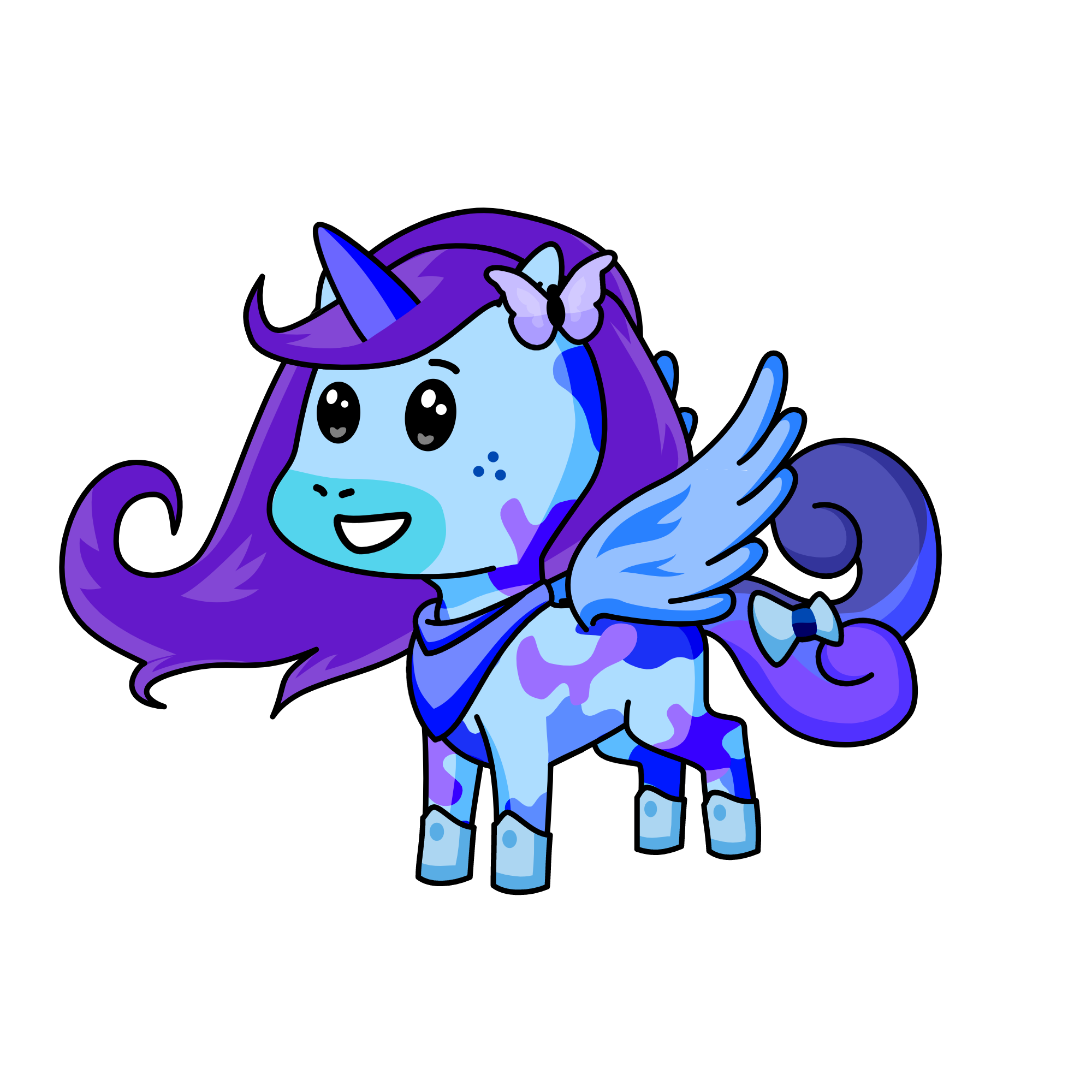 Sugari , the unicorn