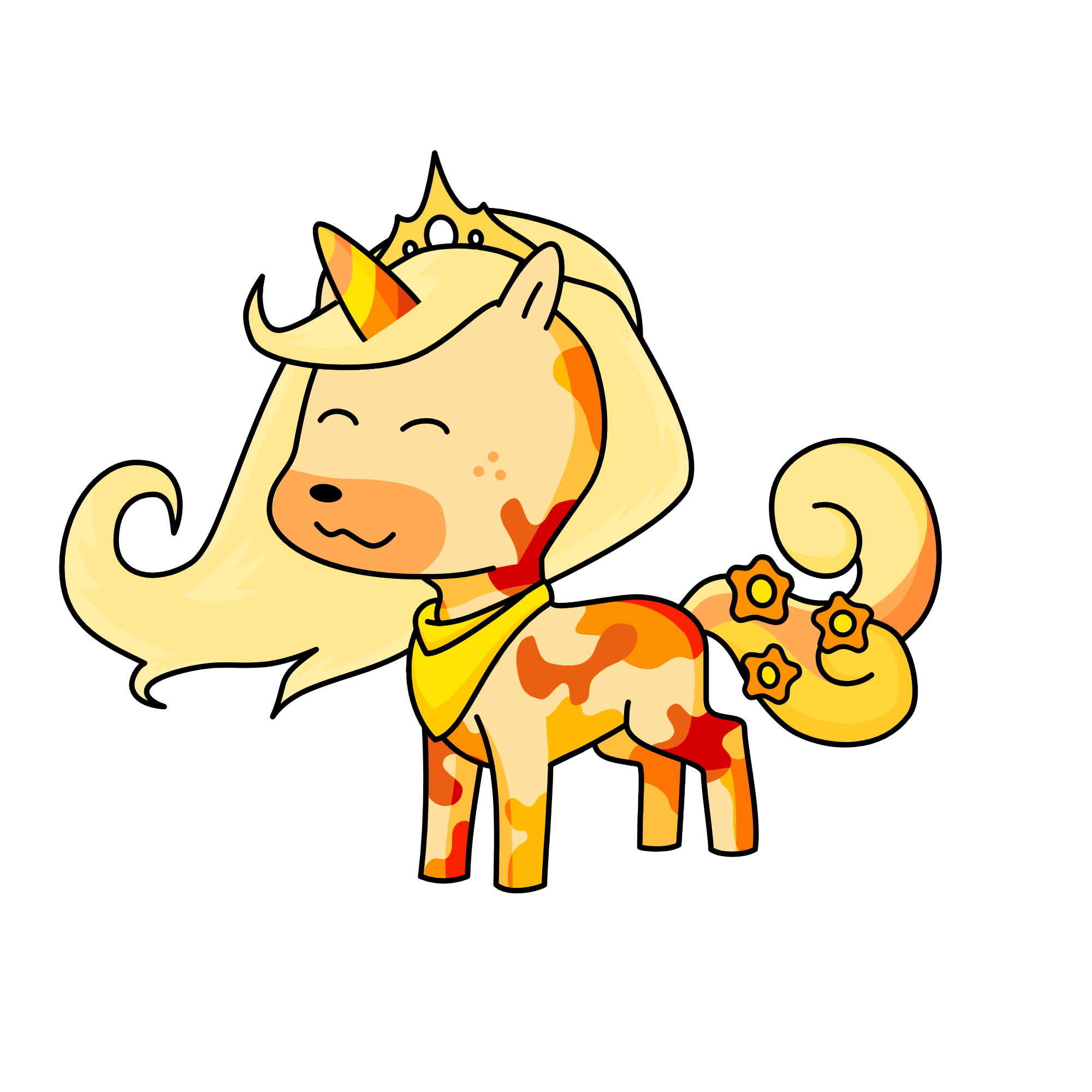 Ducky, the unicorn