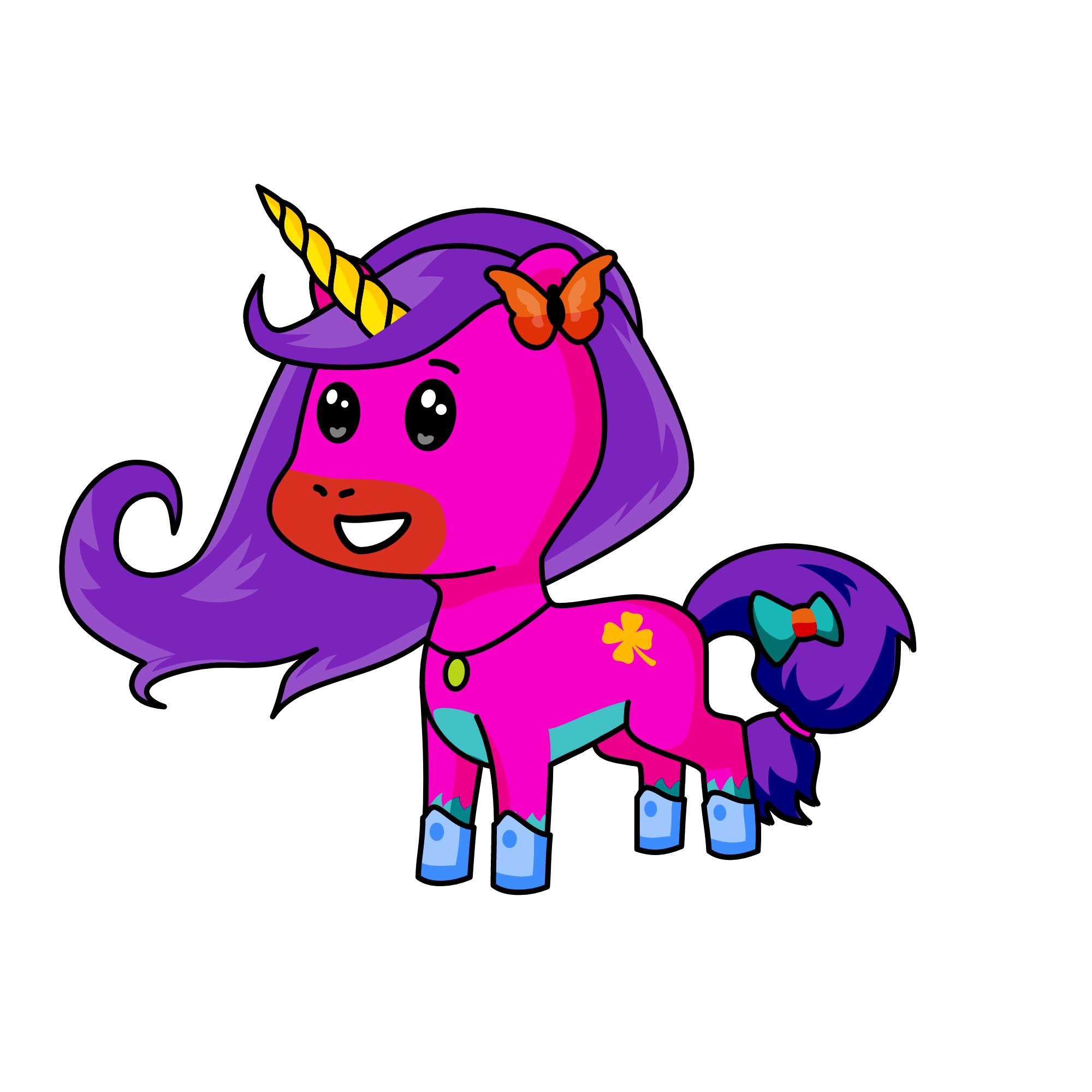 Zuna, the unicorn