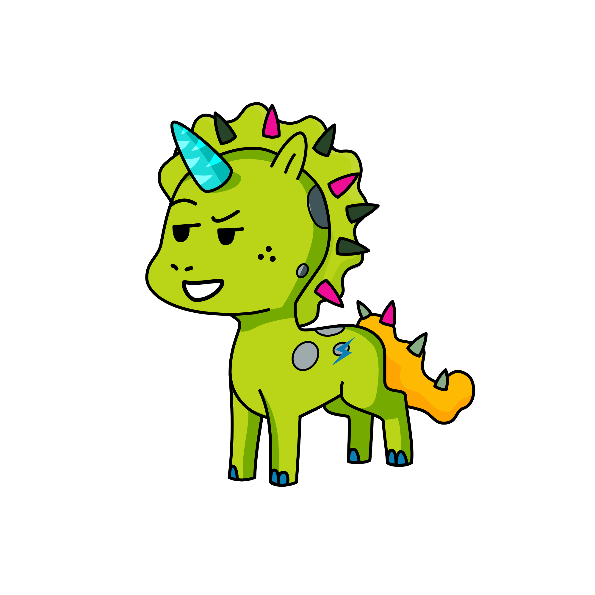 Dumdum, the unicorn