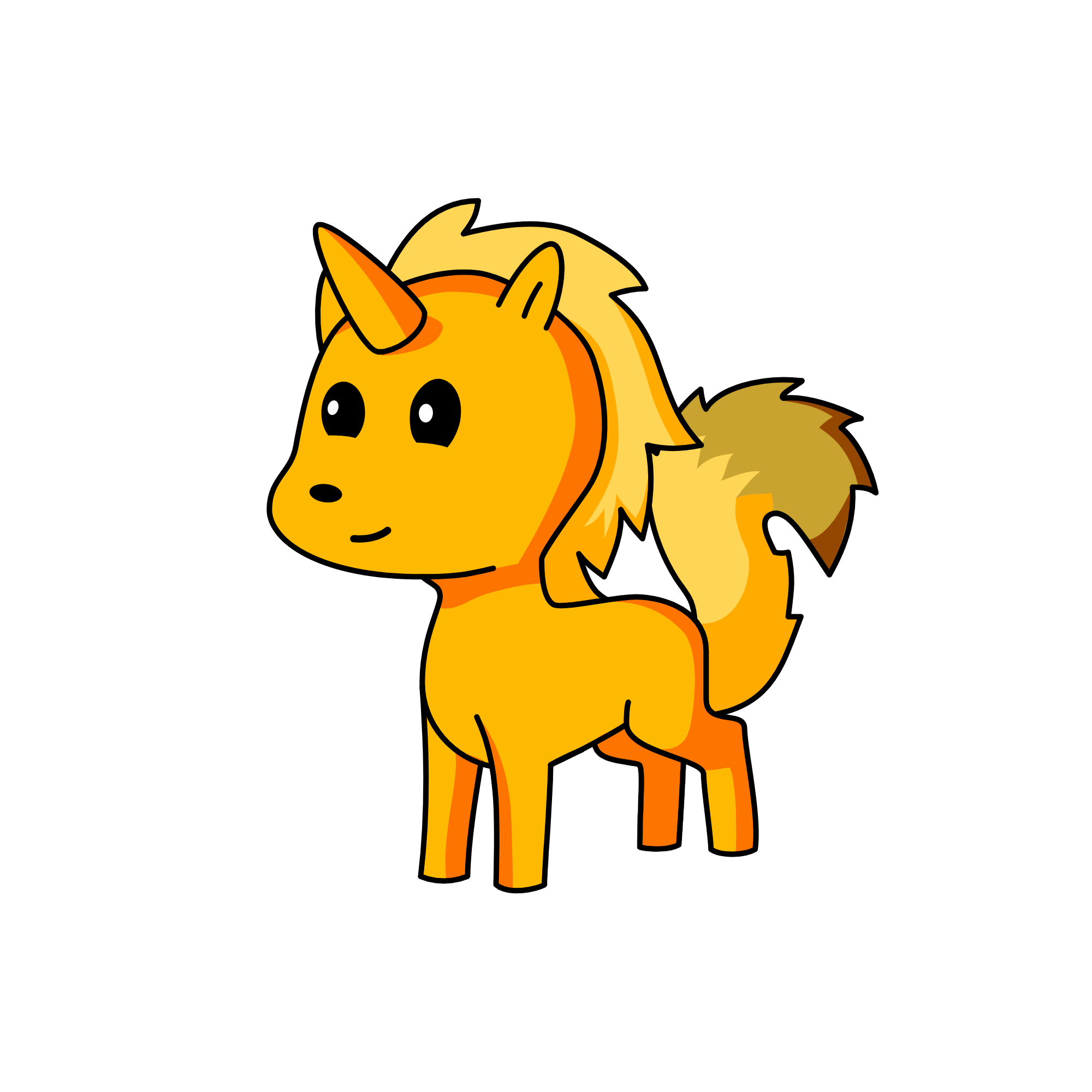 Tiger, the unicorn
