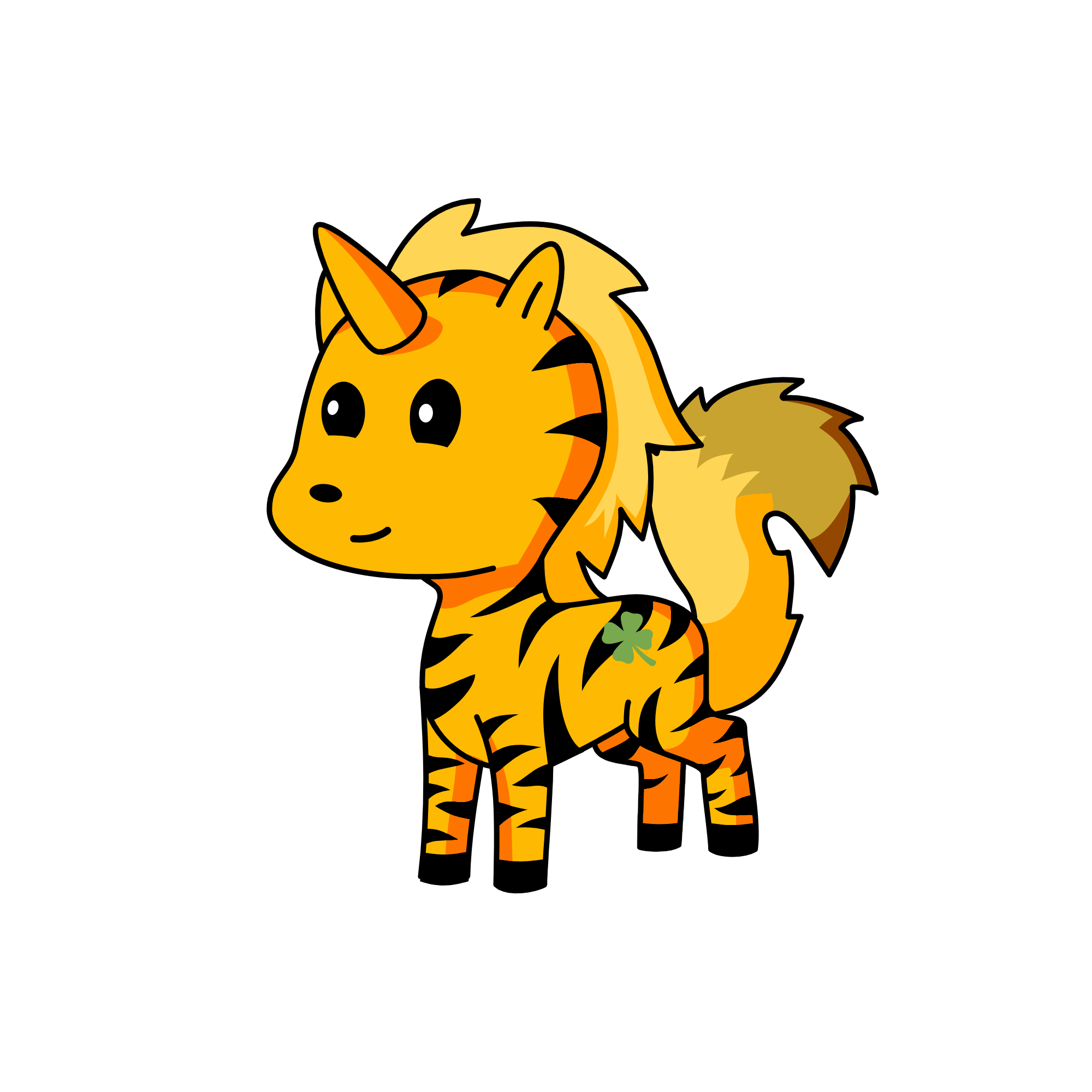 Tiger (half unicorn half fox), the unicorn