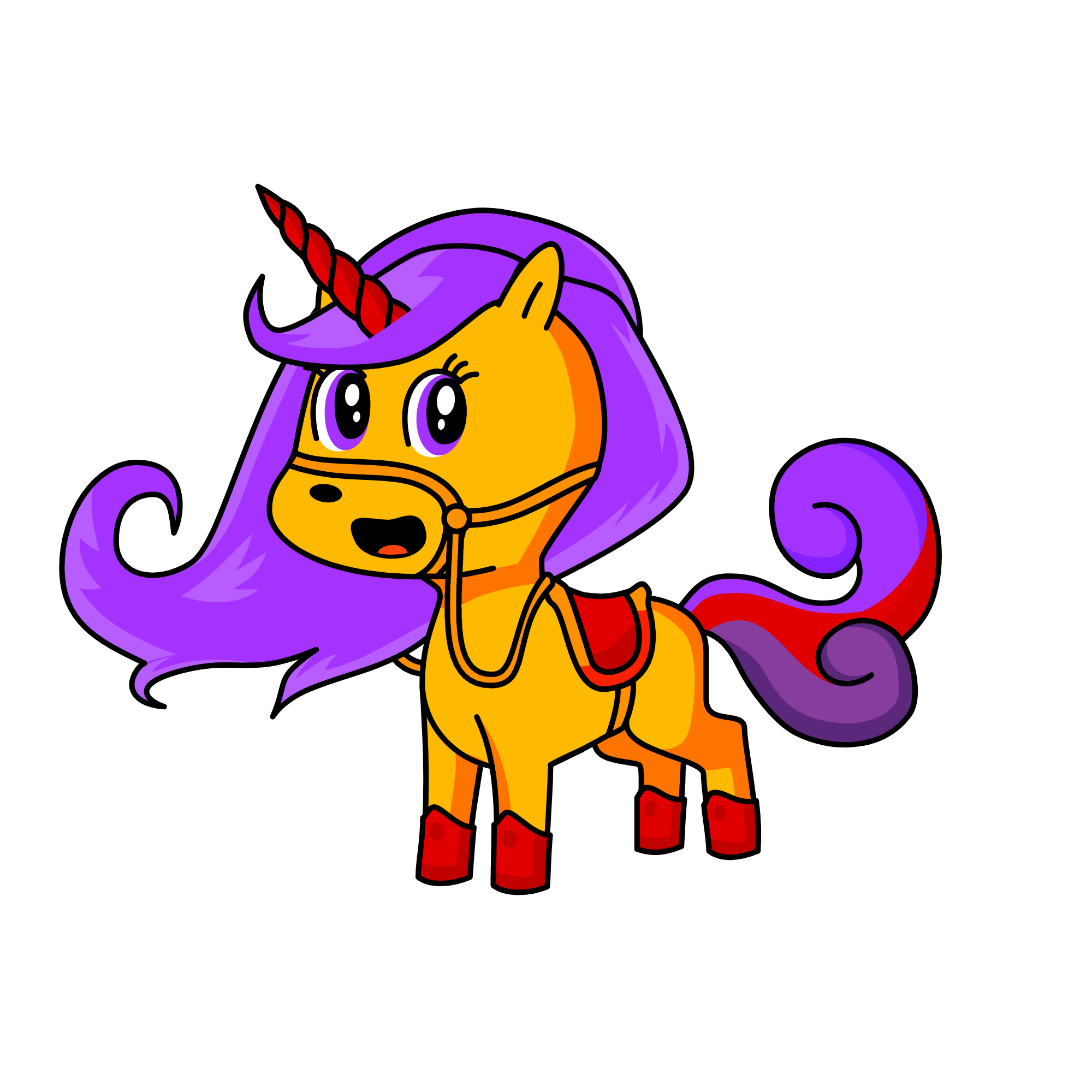 Fanasia, the unicorn