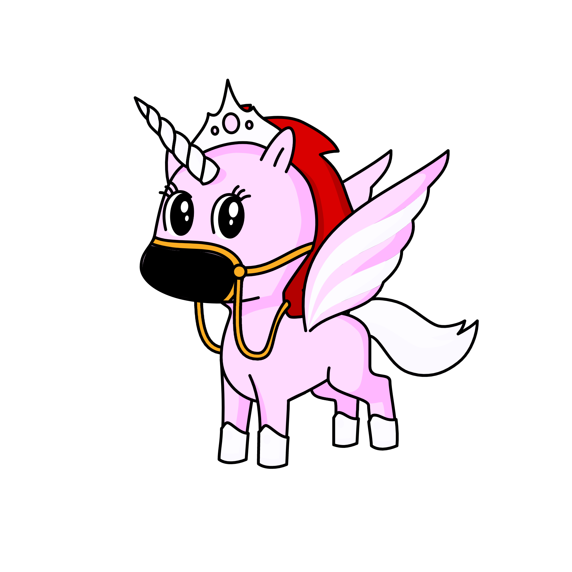 Princess Pearl, the unicorn