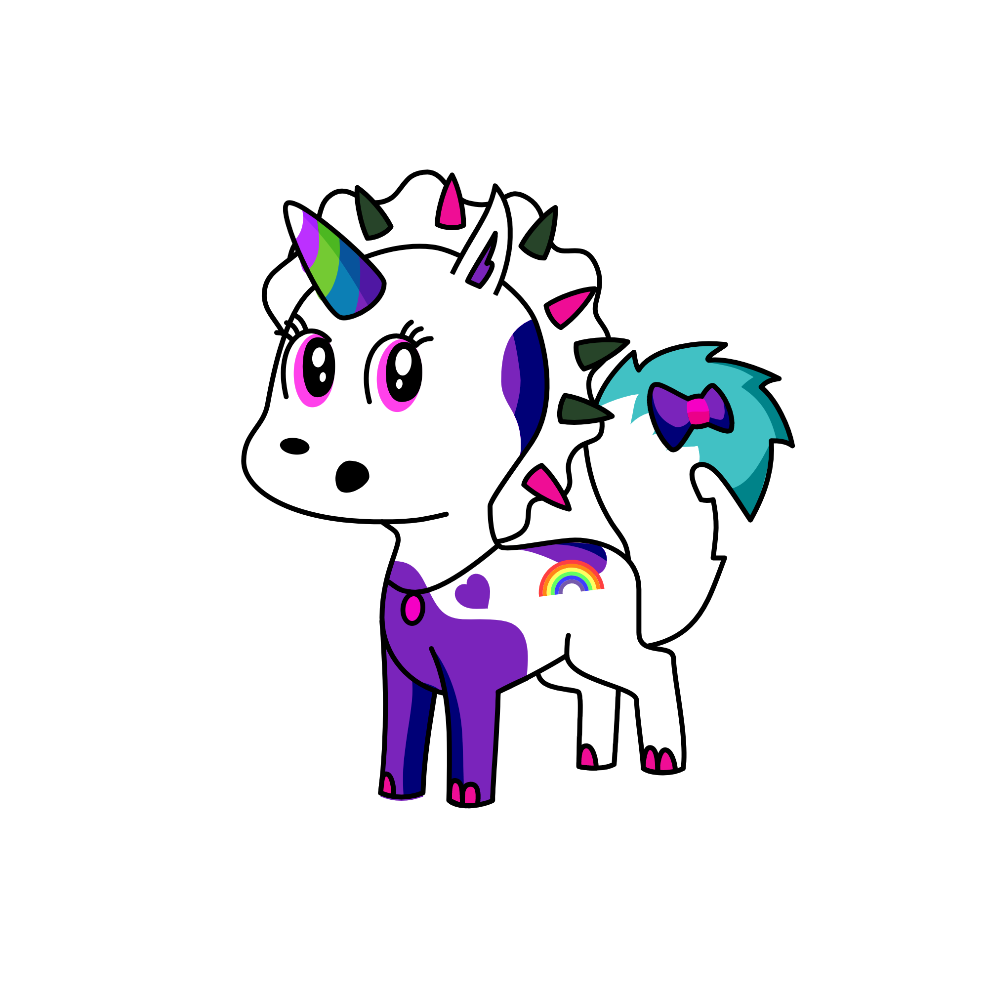 sparkles, the unicorn