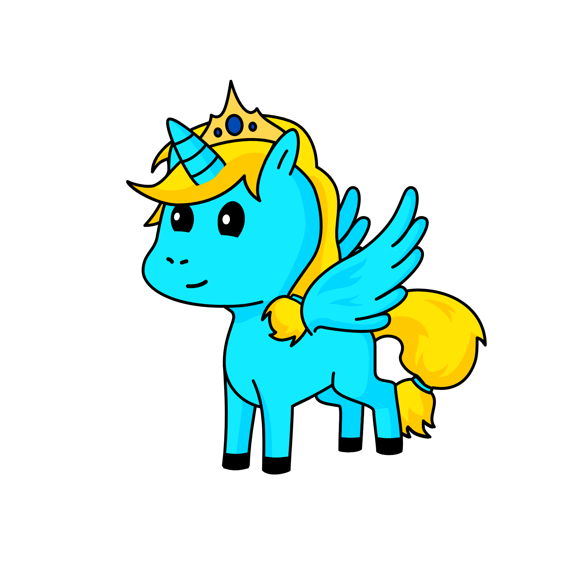 Ealsa, the unicorn