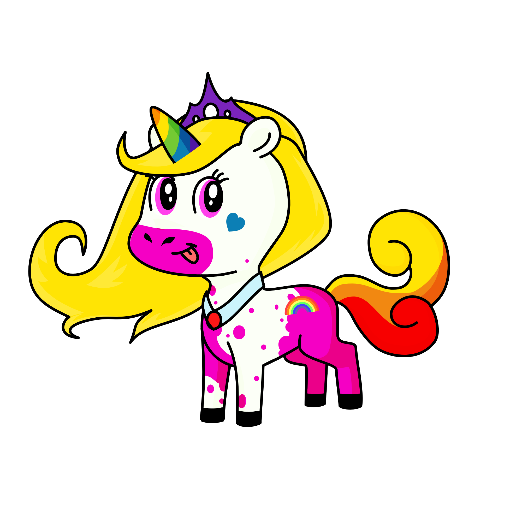 Unikitty, the unicorn
