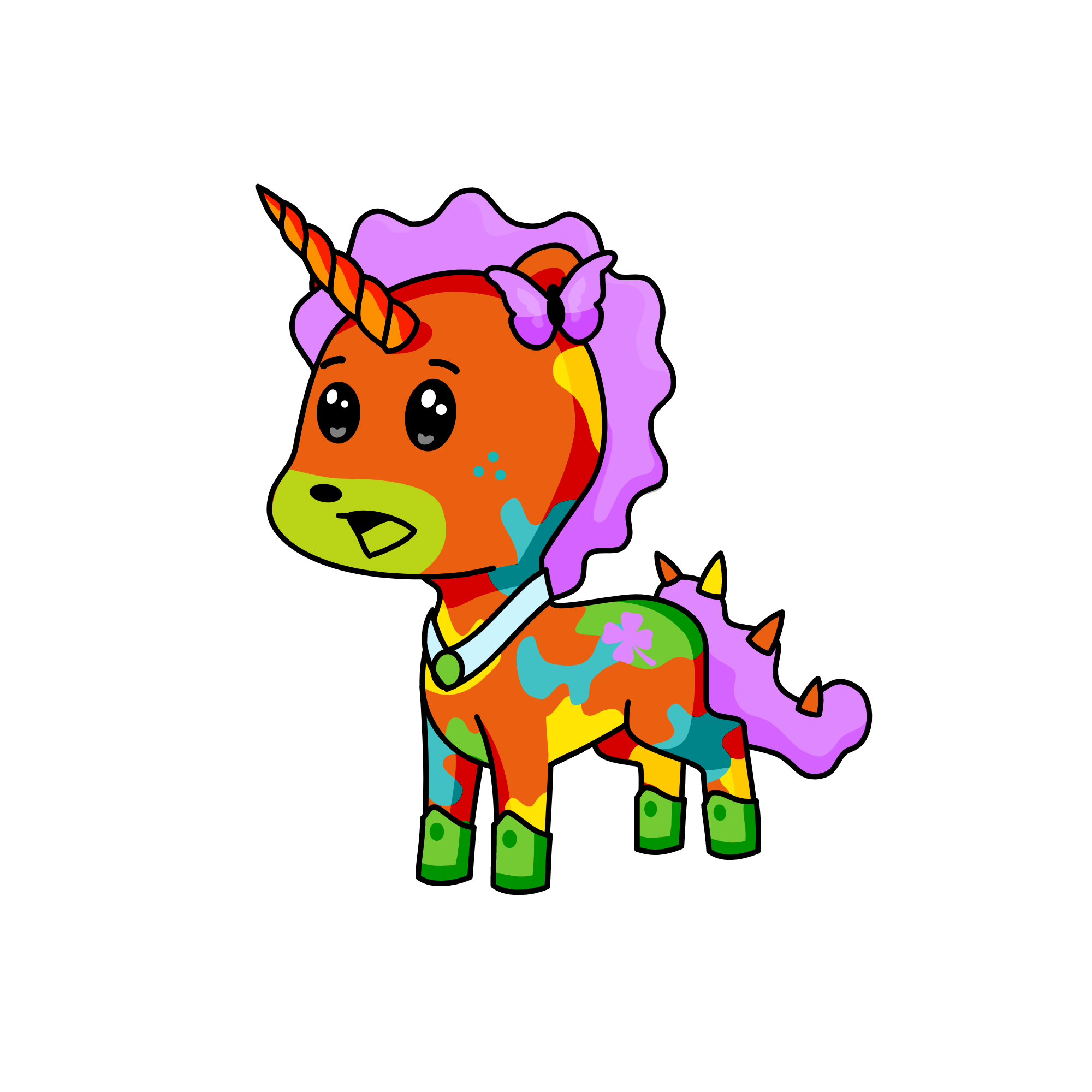 Gerizekalı Unicorn, the unicorn
