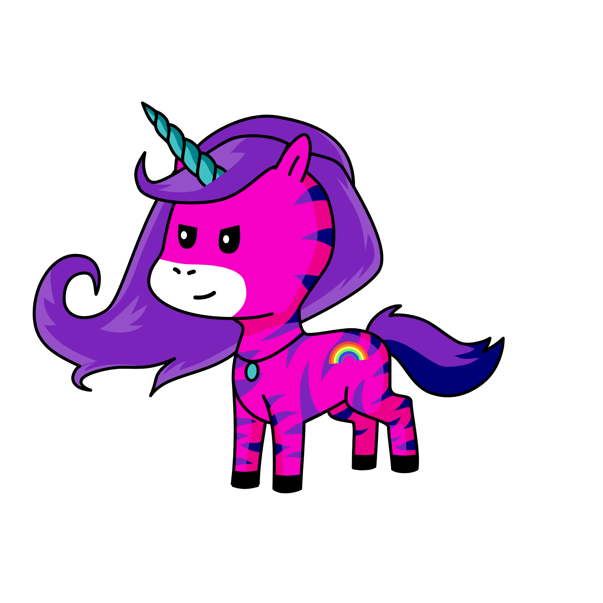moon, the unicorn