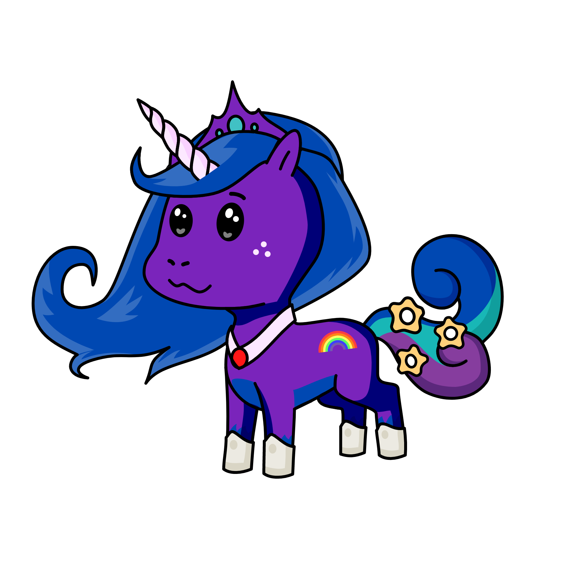 qween Emma, the unicorn