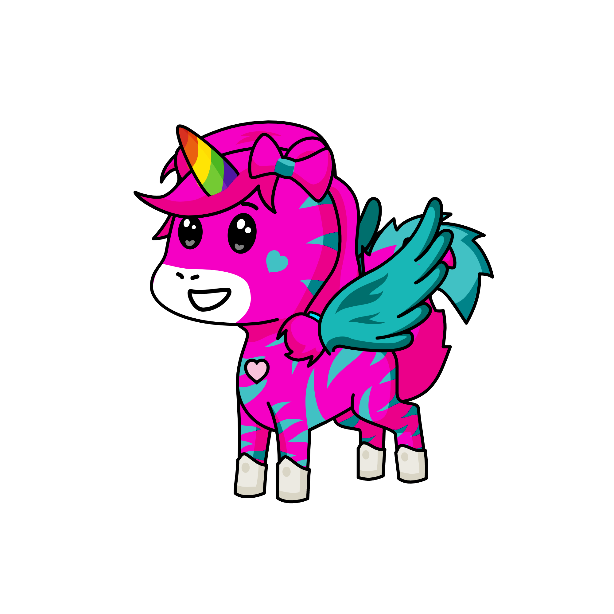 goku girl, the unicorn