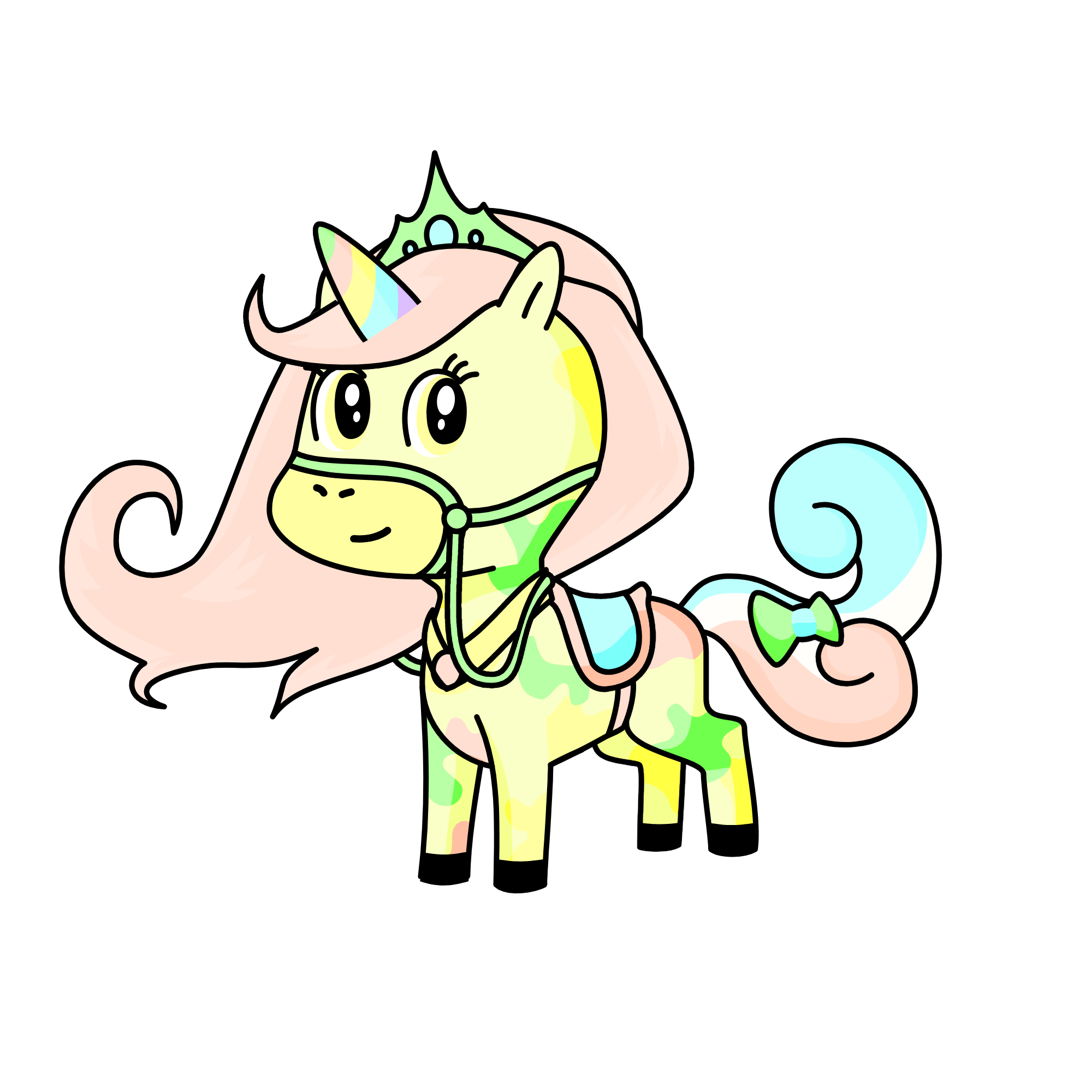 pinky, the unicorn