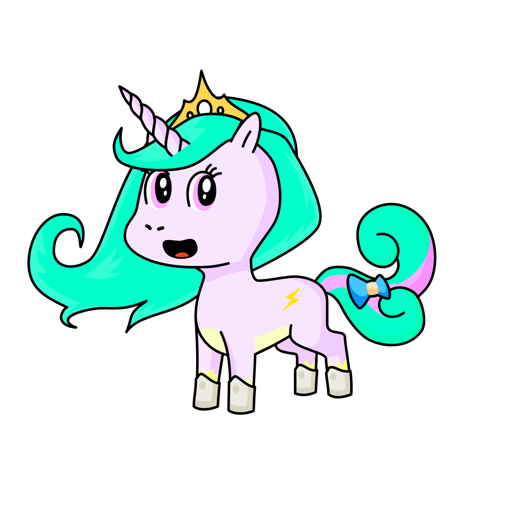 Princess Celestia, the unicorn