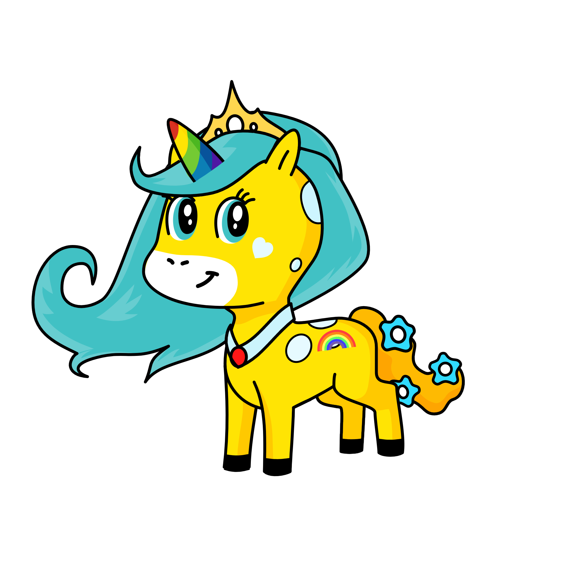 princess of seasons , the unicorn
