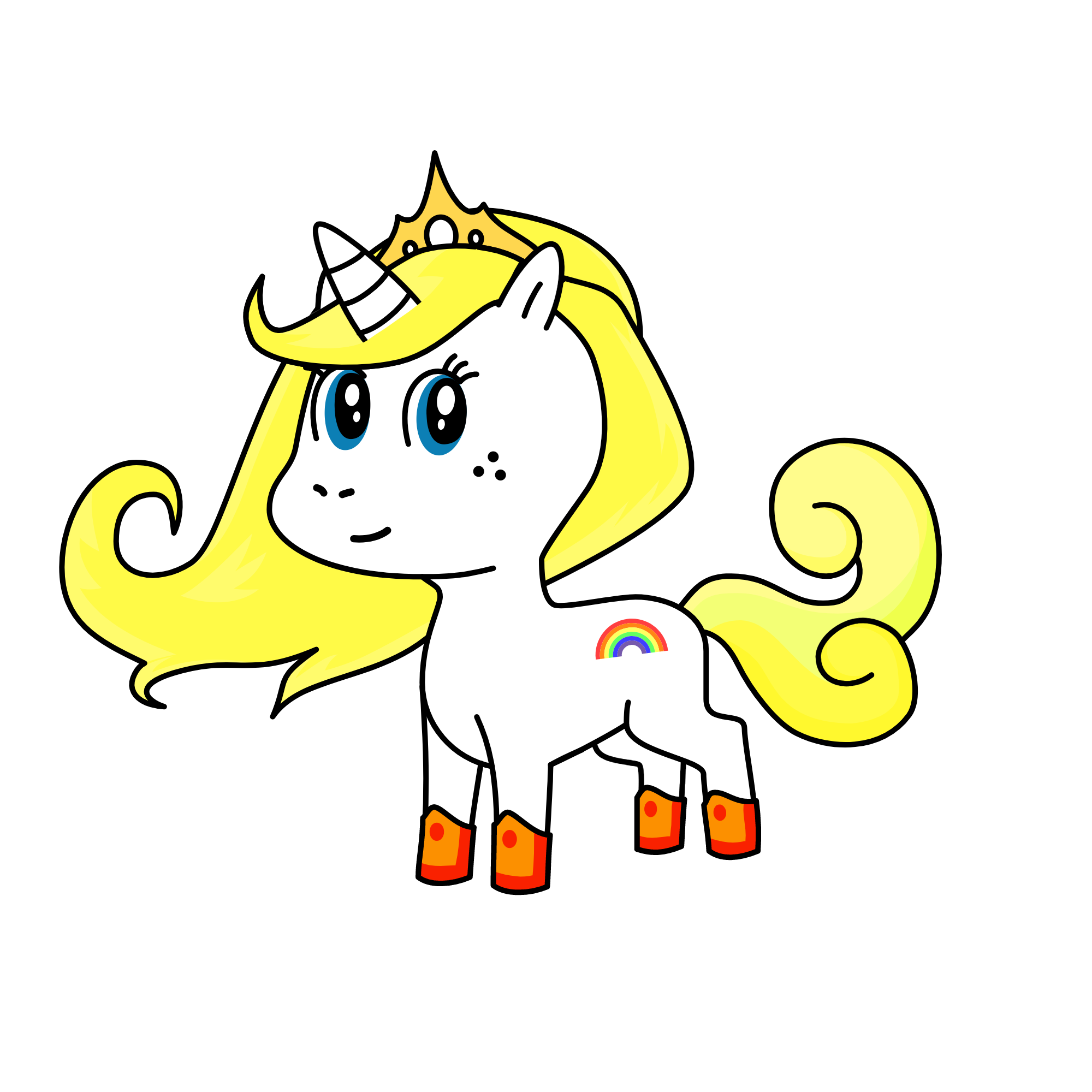 Queen of Summer, the unicorn