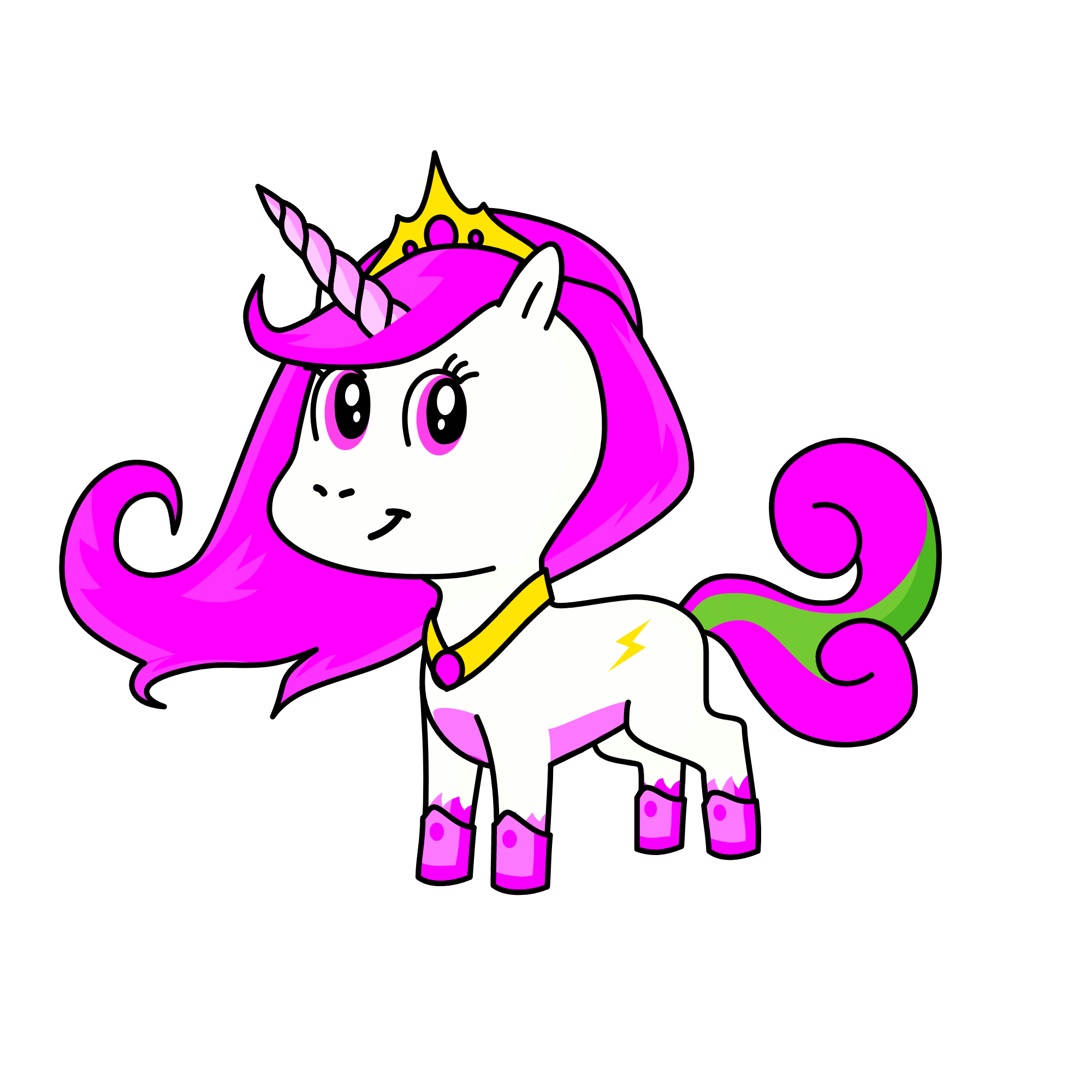 Princess Shayara, the unicorn